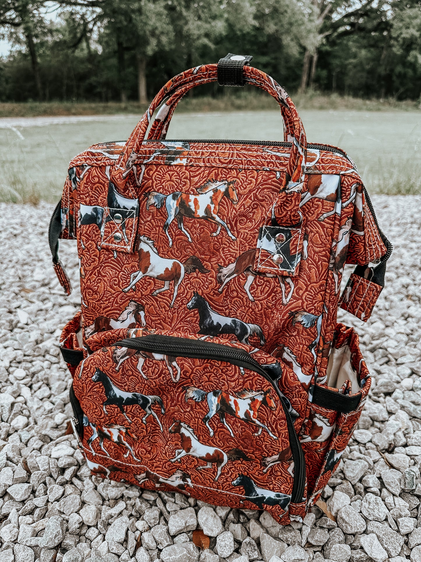 Horsin and Toolin Diaper Bag