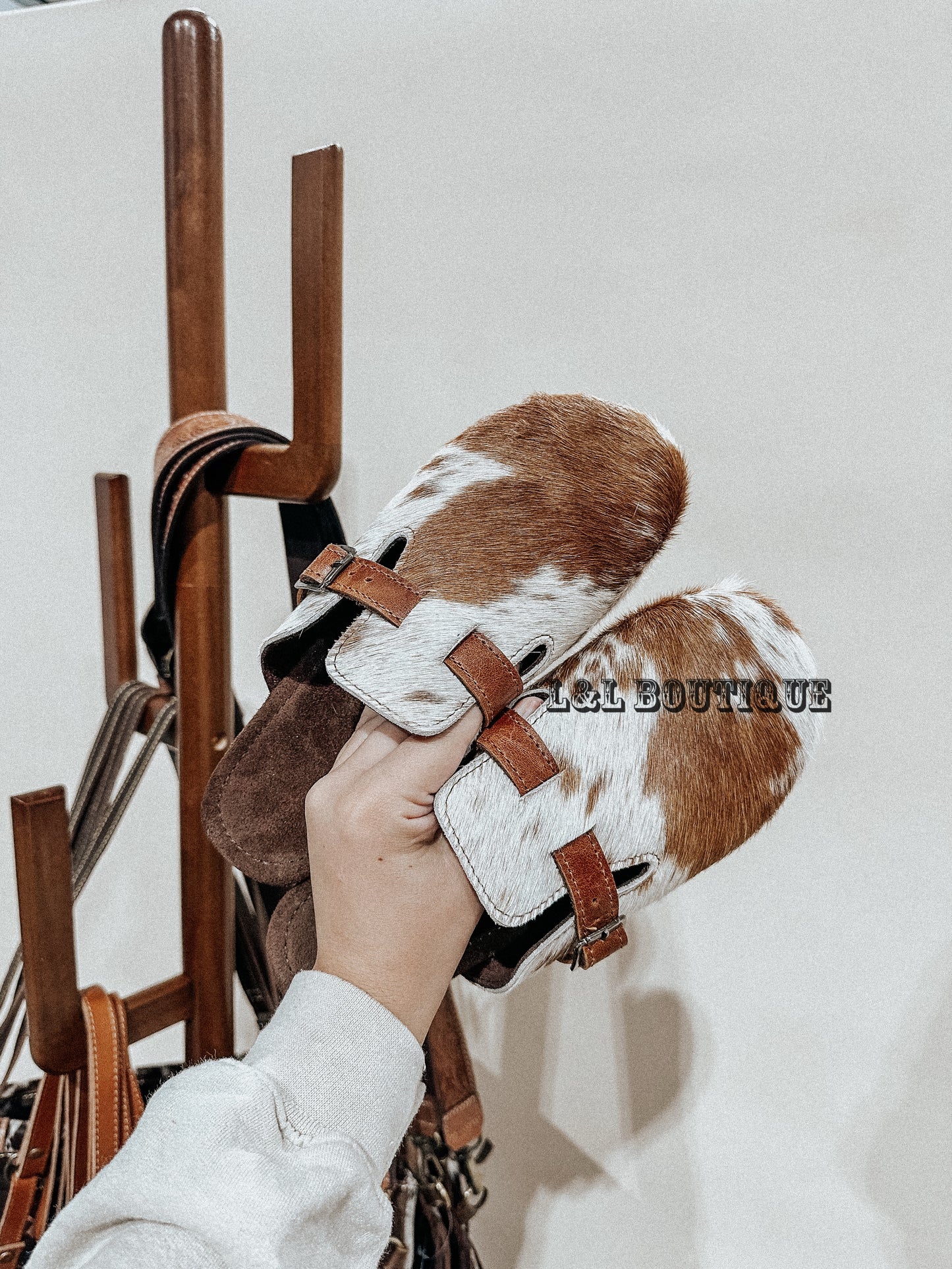 Cowhide Potato Style Shoes
