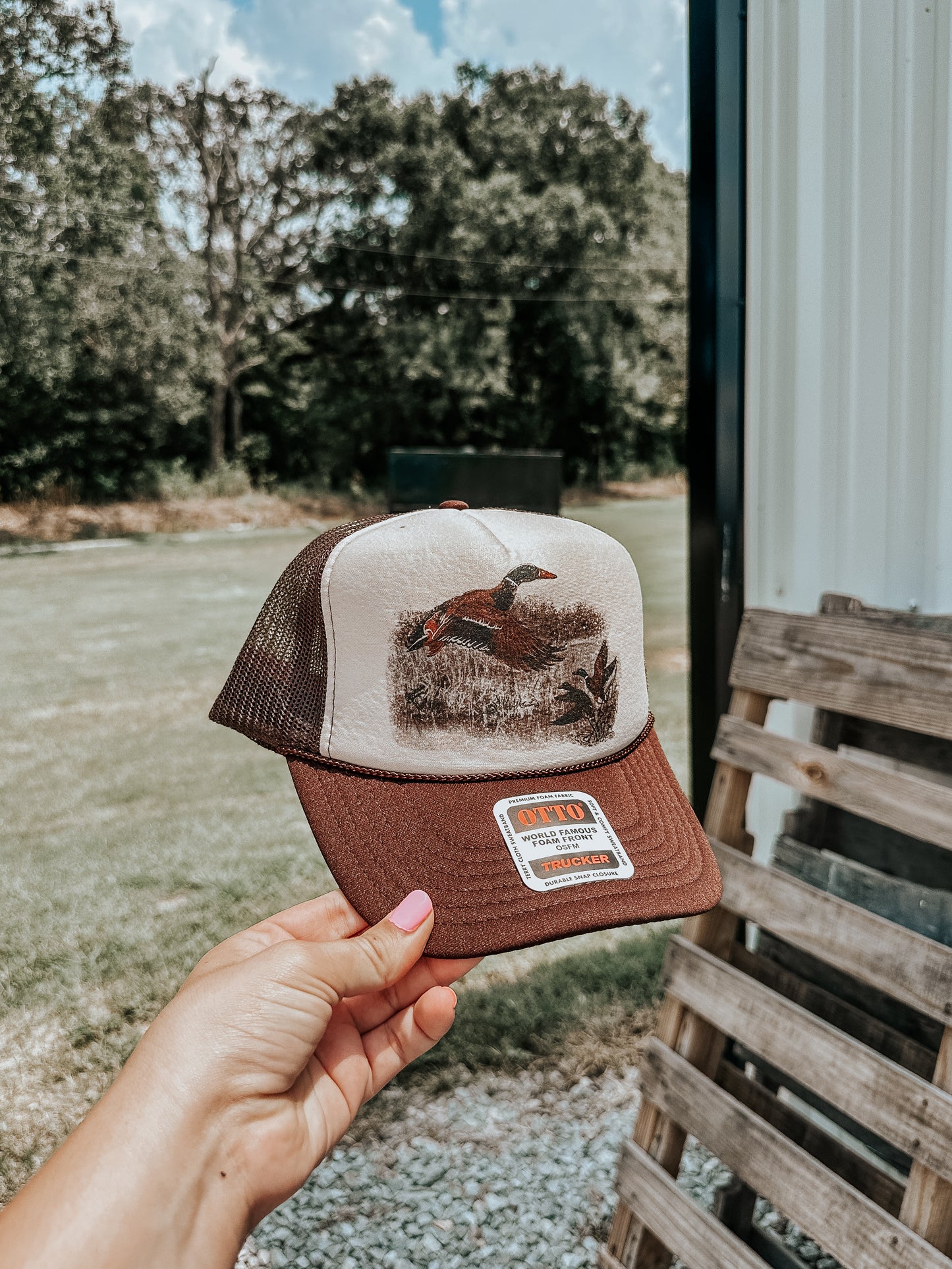 Vintage Duck Trucker Hat