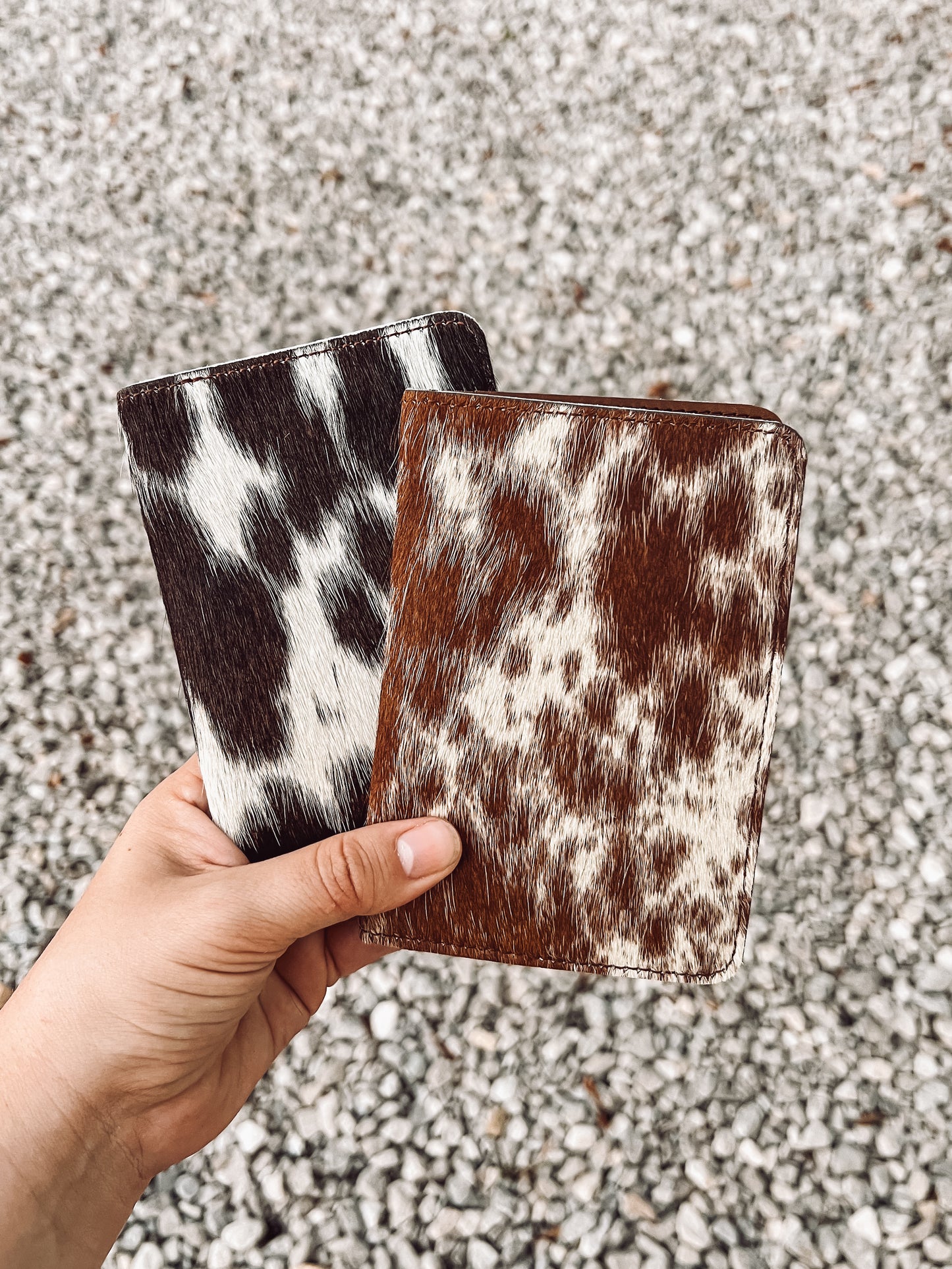 Cowhide Passport Cover