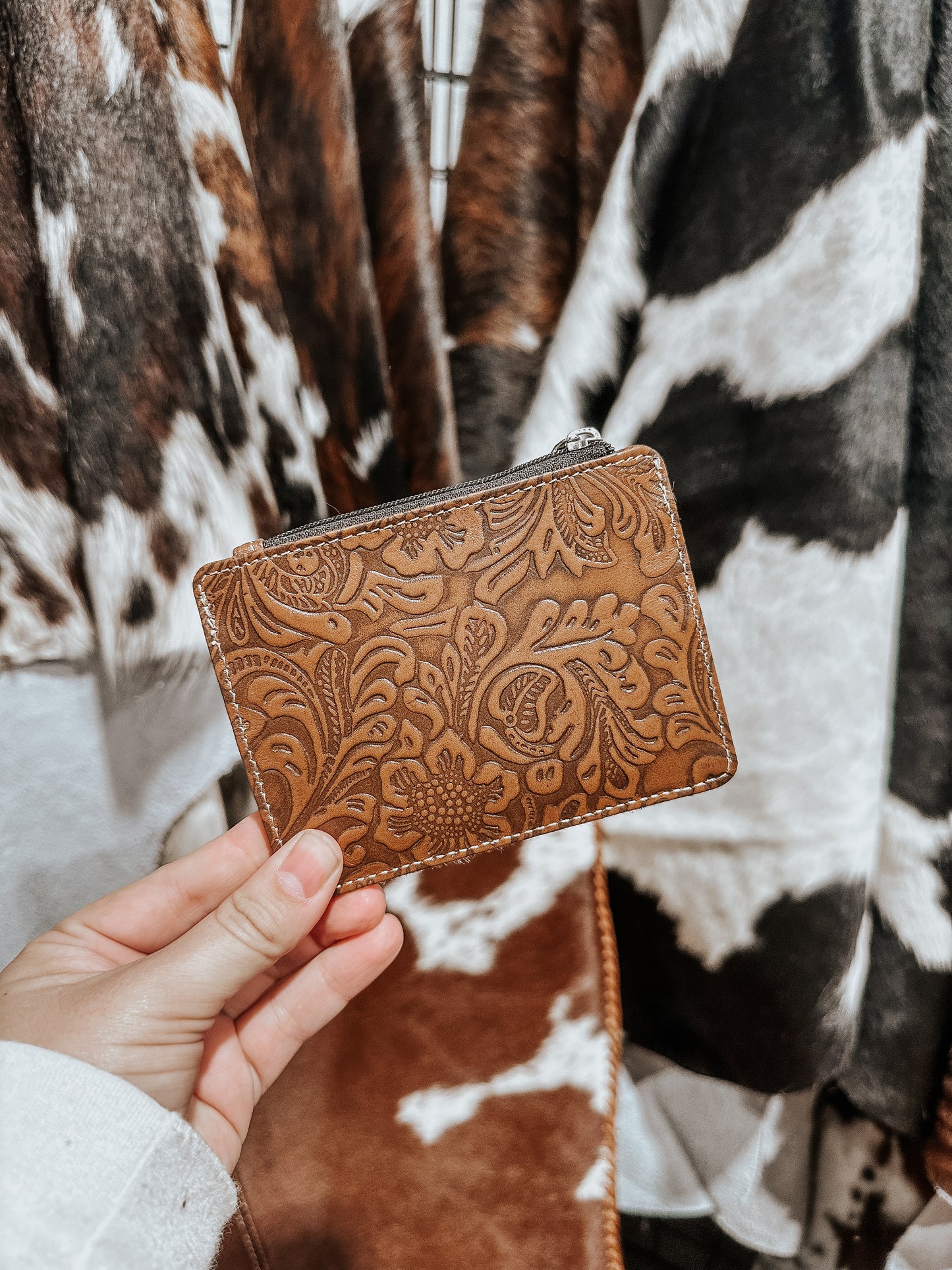 Wonder Credit Card Wallet in Caramel