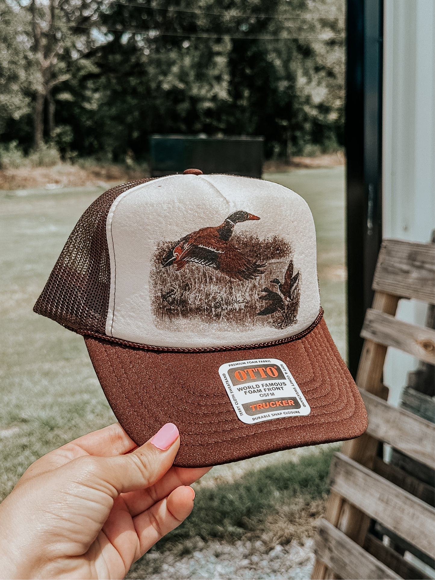 Vintage Duck Trucker Hat