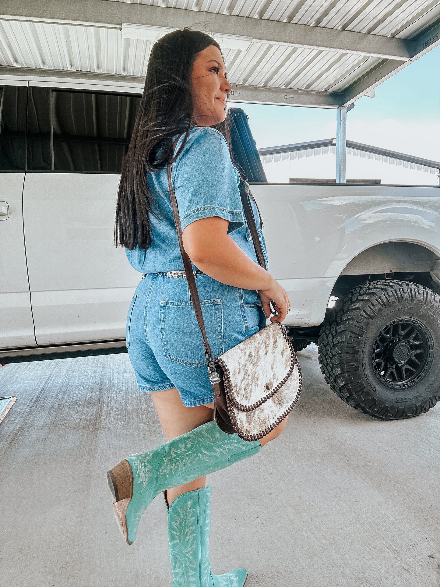 Trail Boot in Turquoise