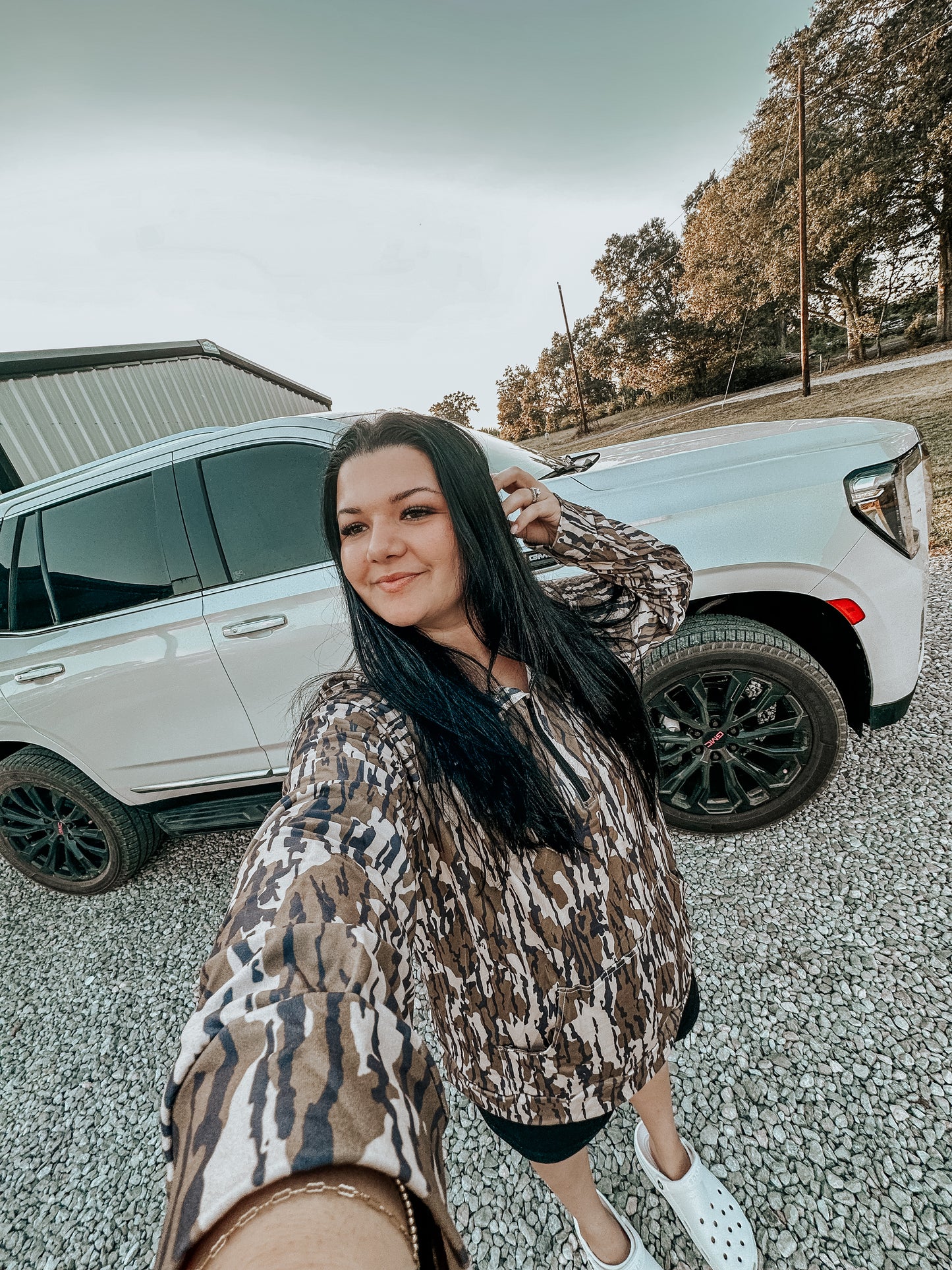 Bottomland Camo Pullover