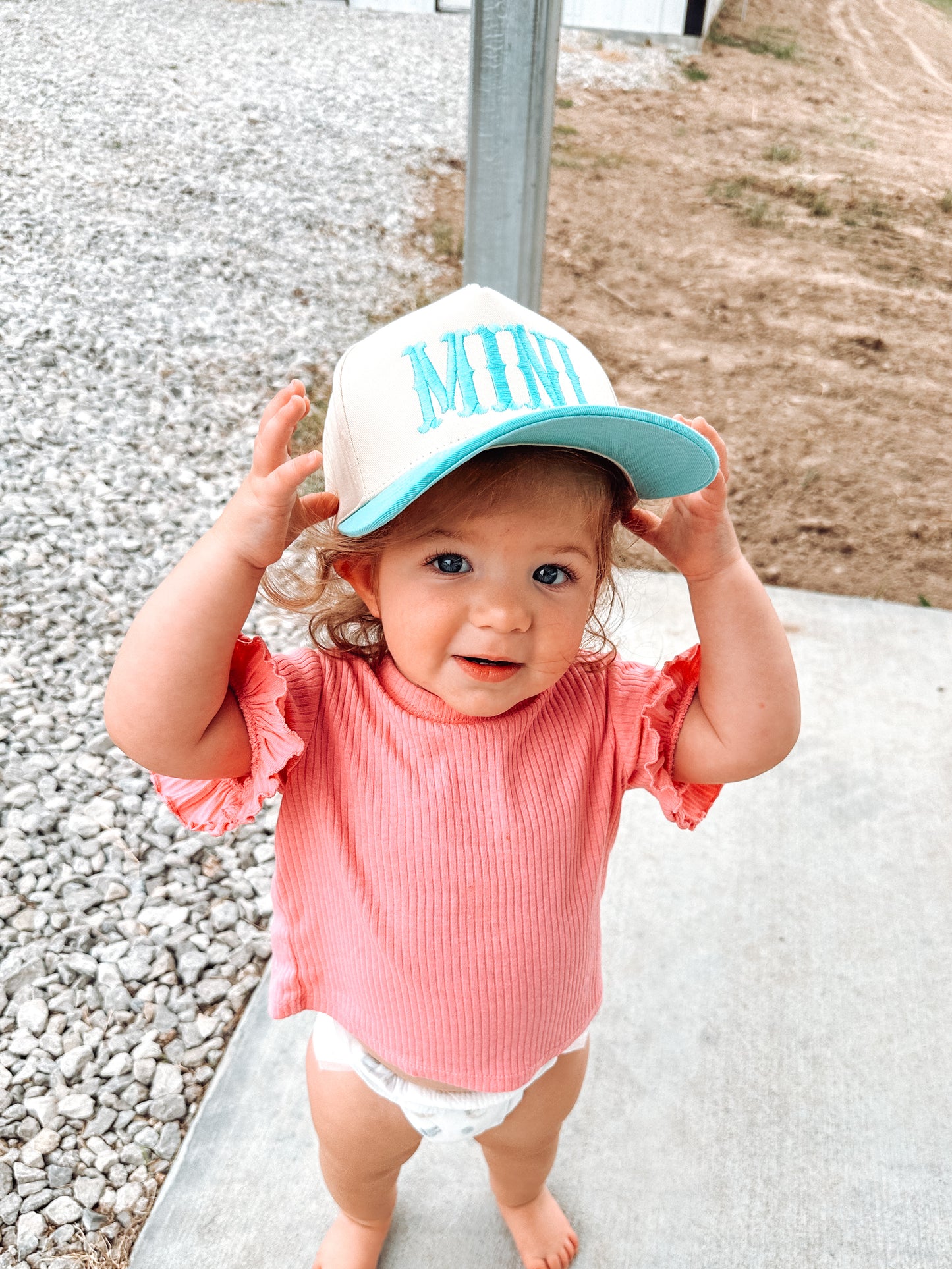 Mini Trucker Hat in Mint