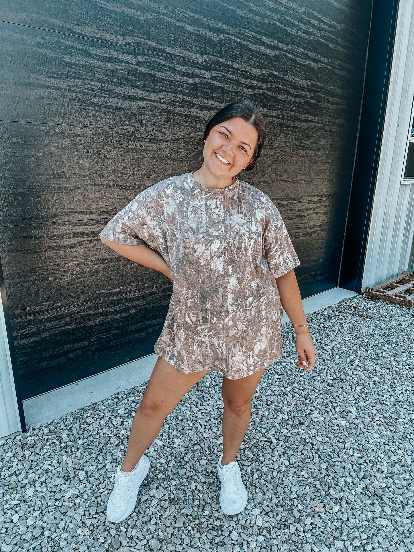 Camo Oversized Tee