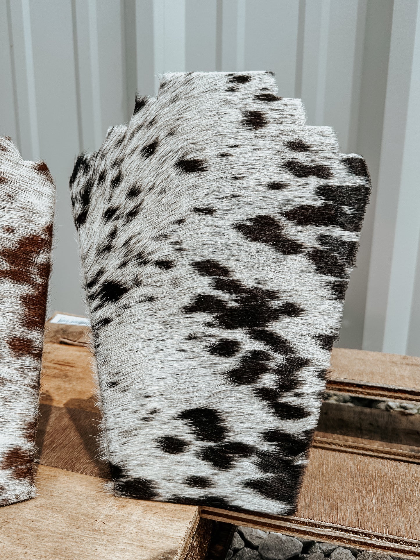 Cowhide Necklace Stand