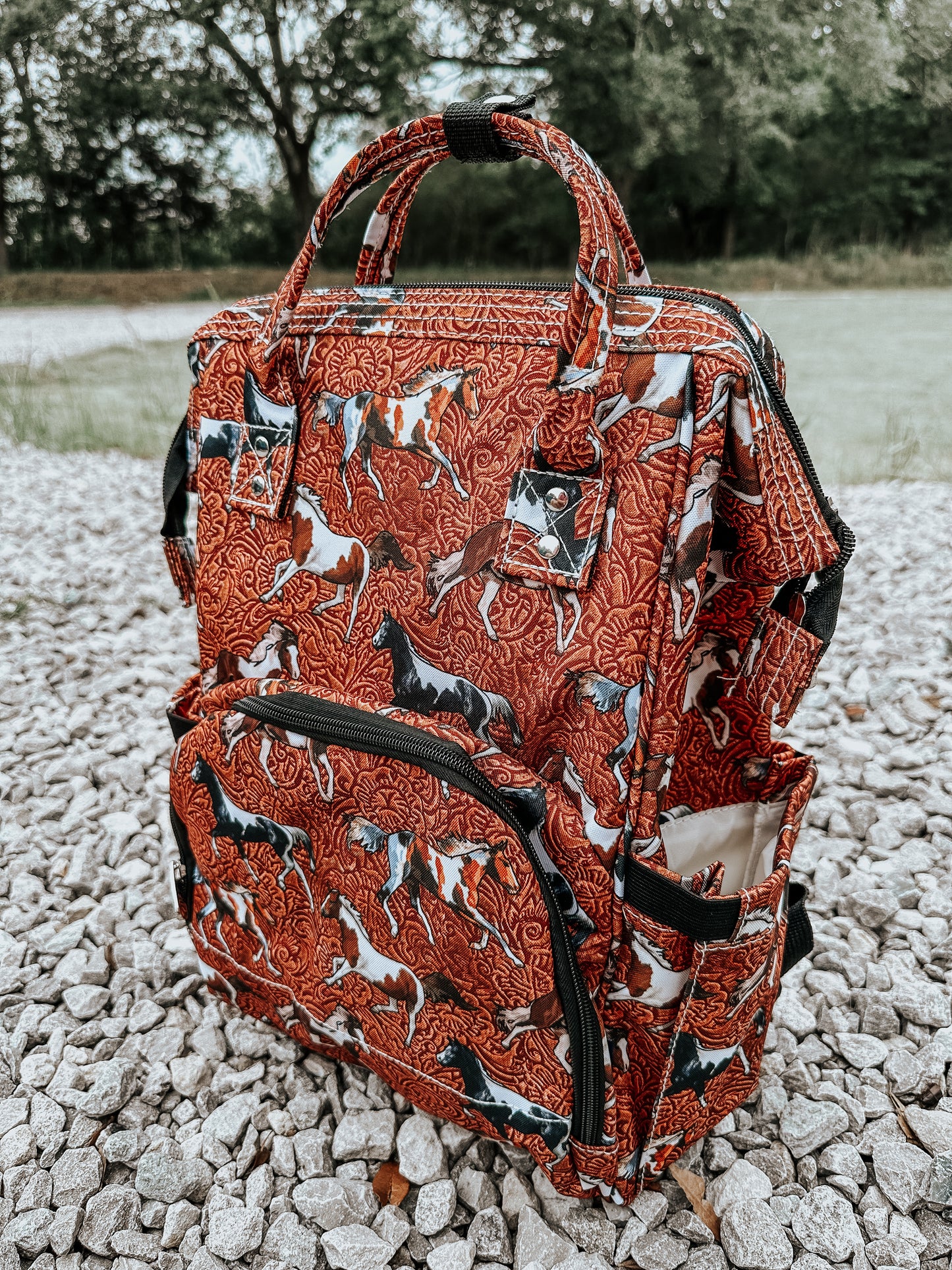 Horsin and Toolin Diaper Bag