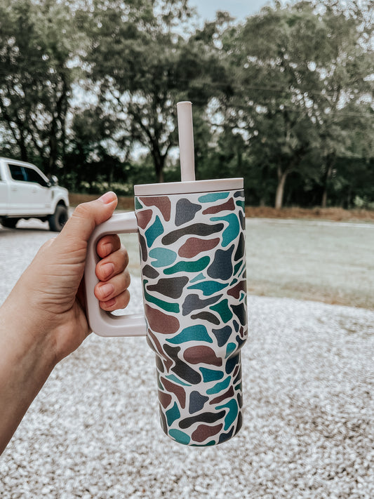 Camo Kids Tumbler