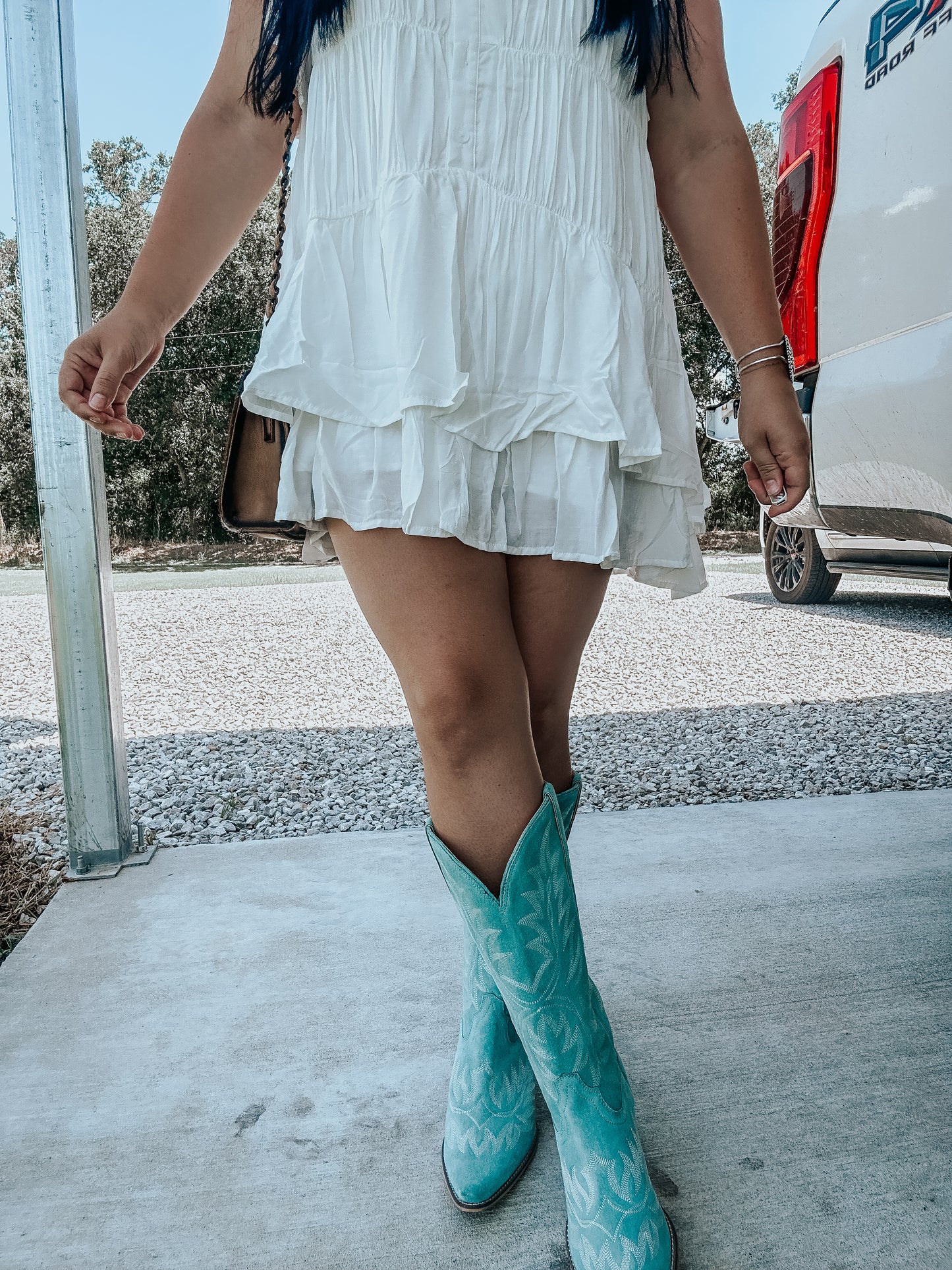 Trail Boot in Turquoise