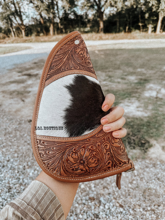 Sonoran Leather Cowhide Gun Sleeve