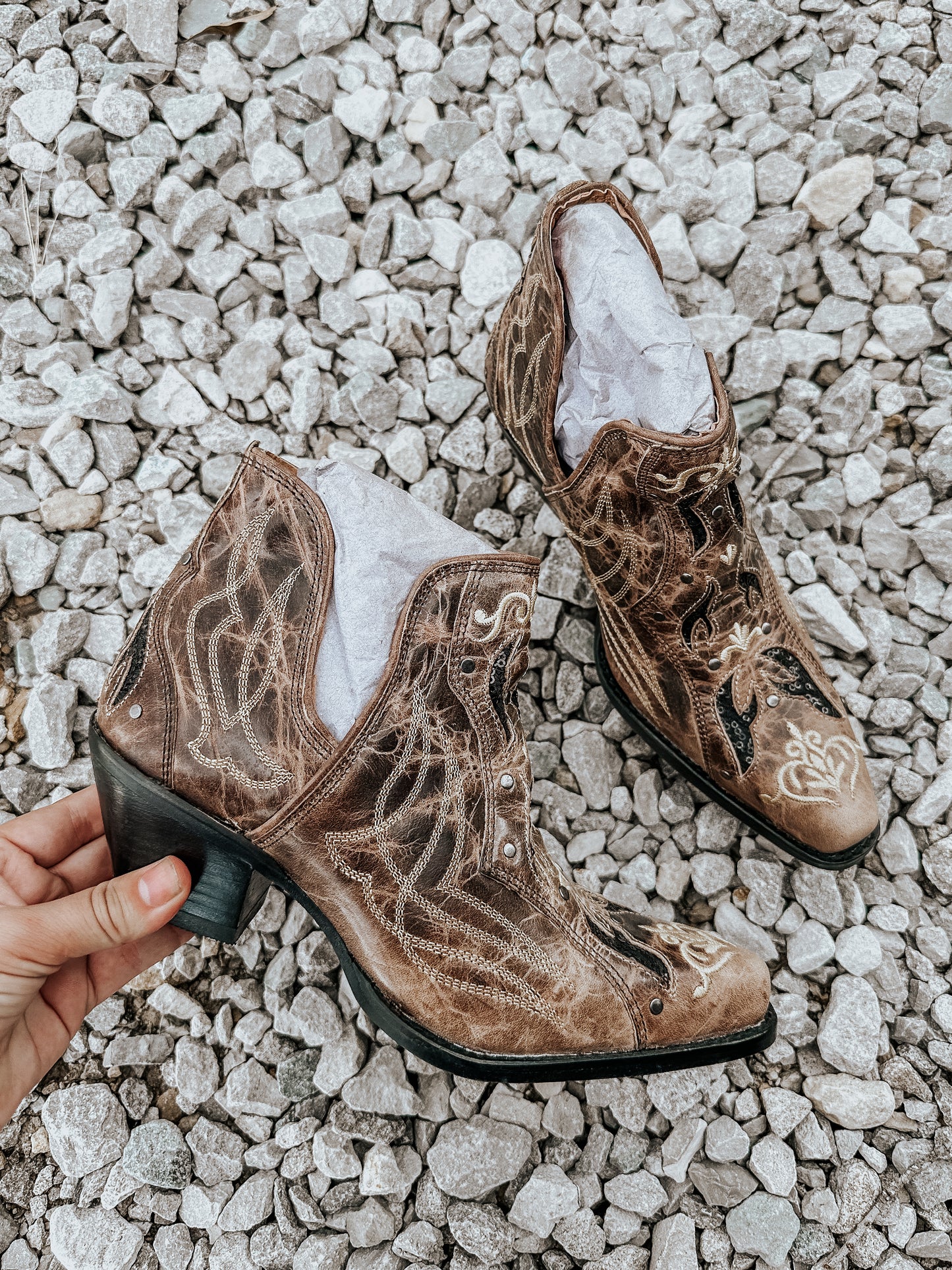 Tentor Leather Booties
