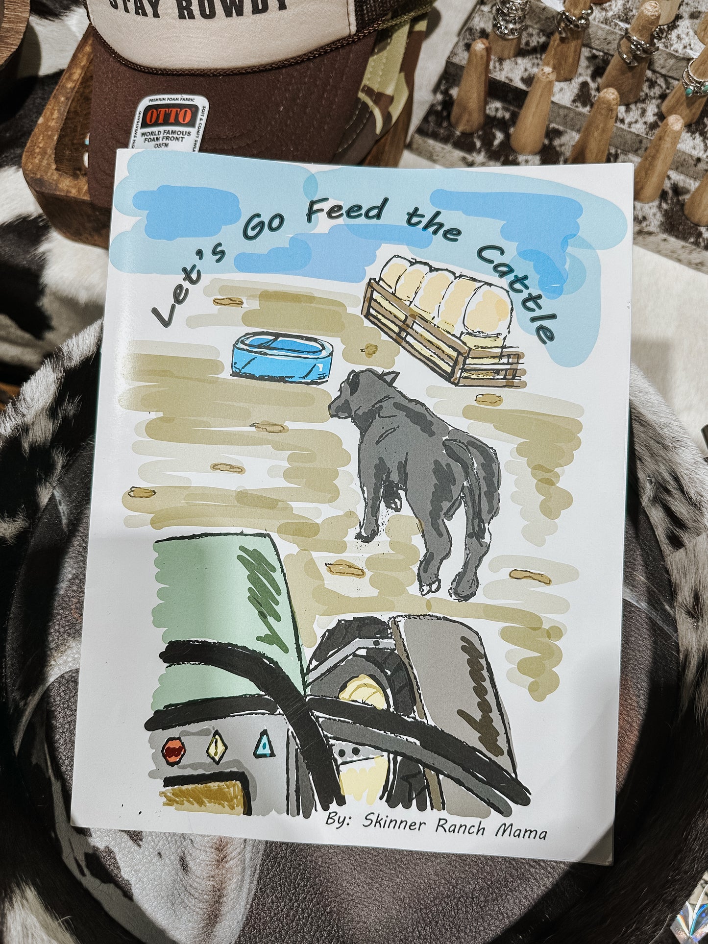 Cattle Coloring Book