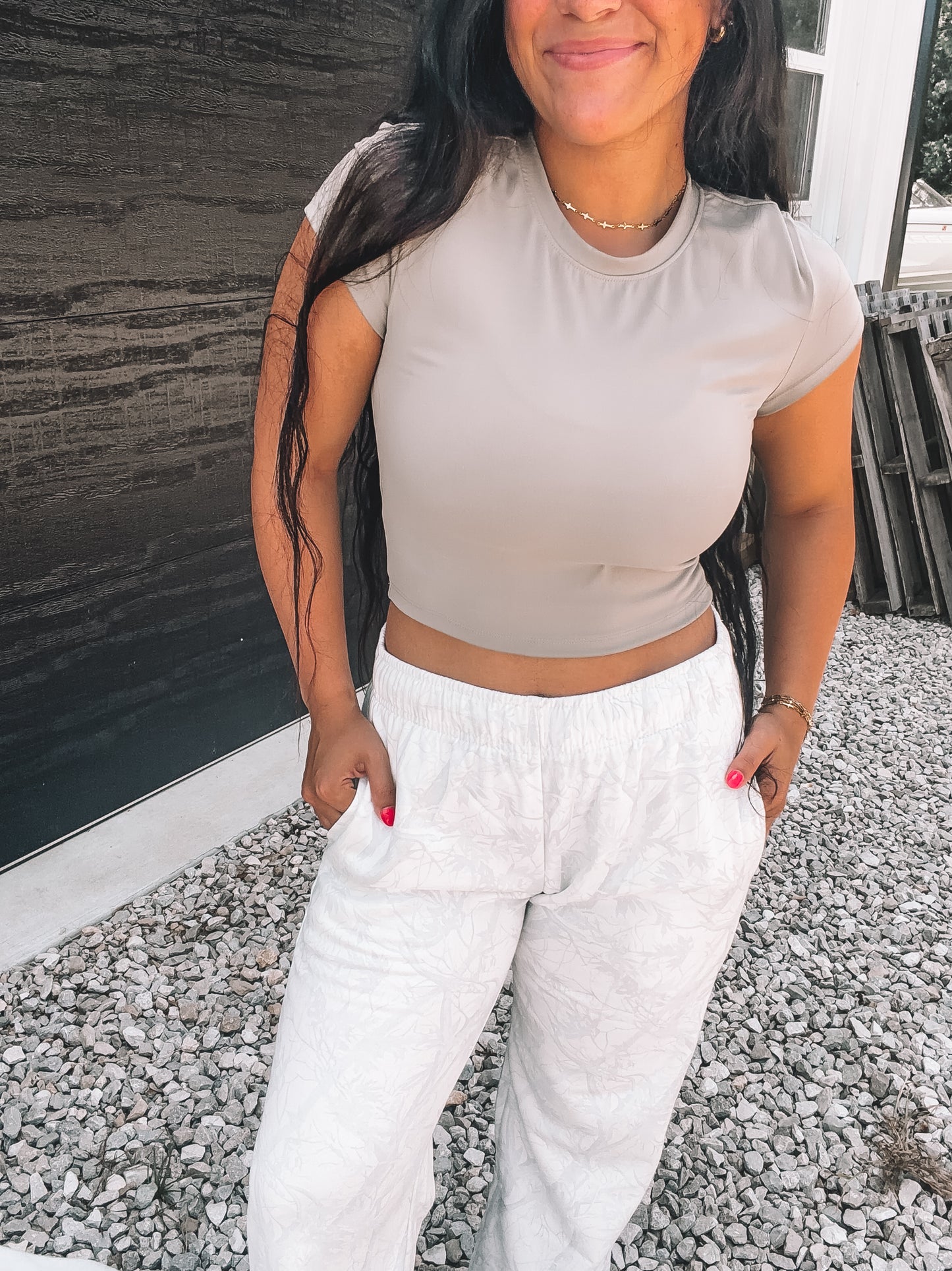 White Camo Sweatpants