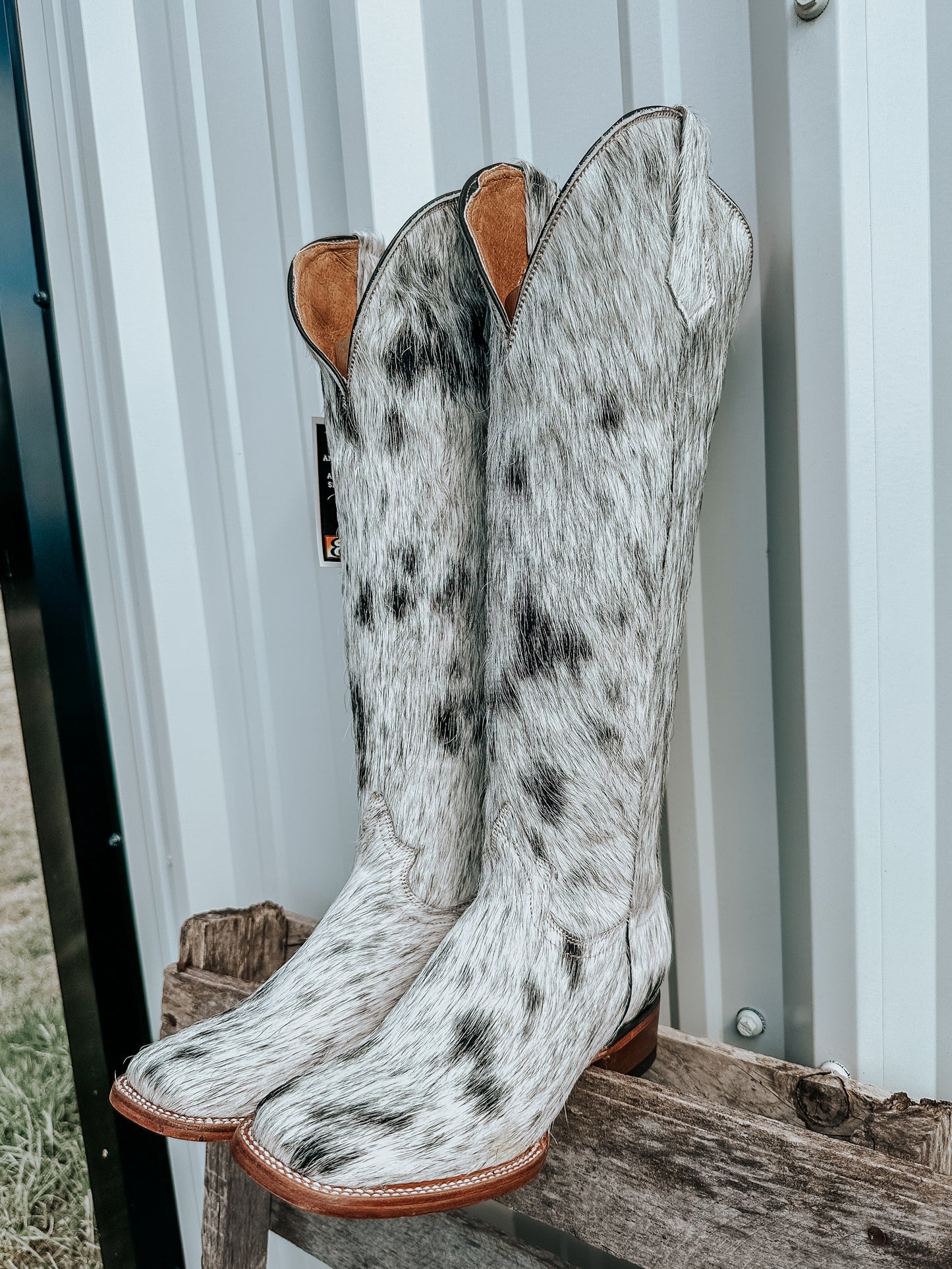 Knee High Square Toe Boots