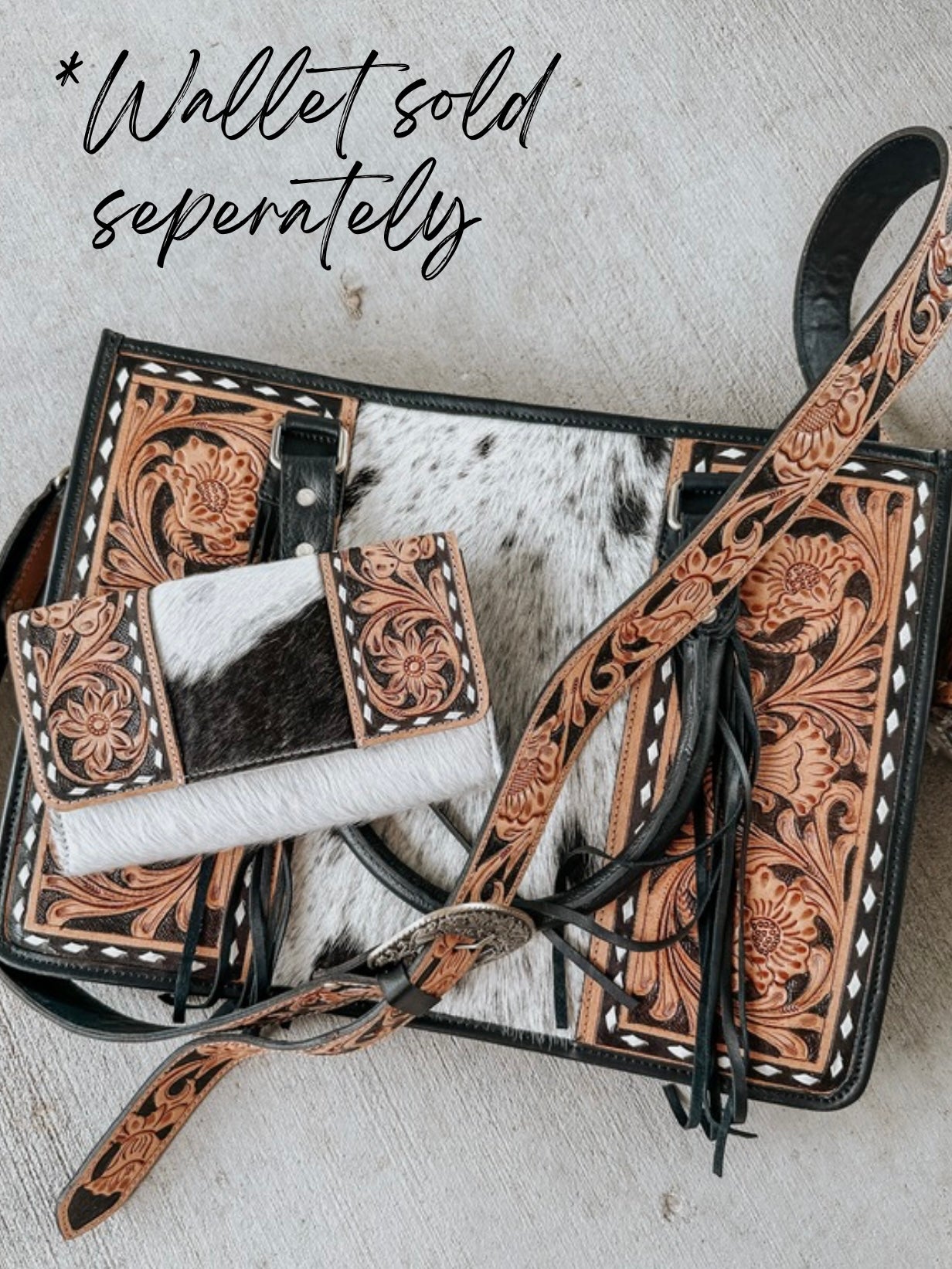 Pheonix Cowhide Tote Bag