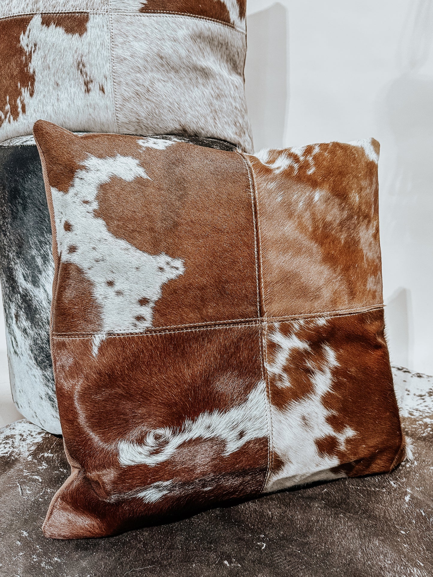 Cowhide Pillow