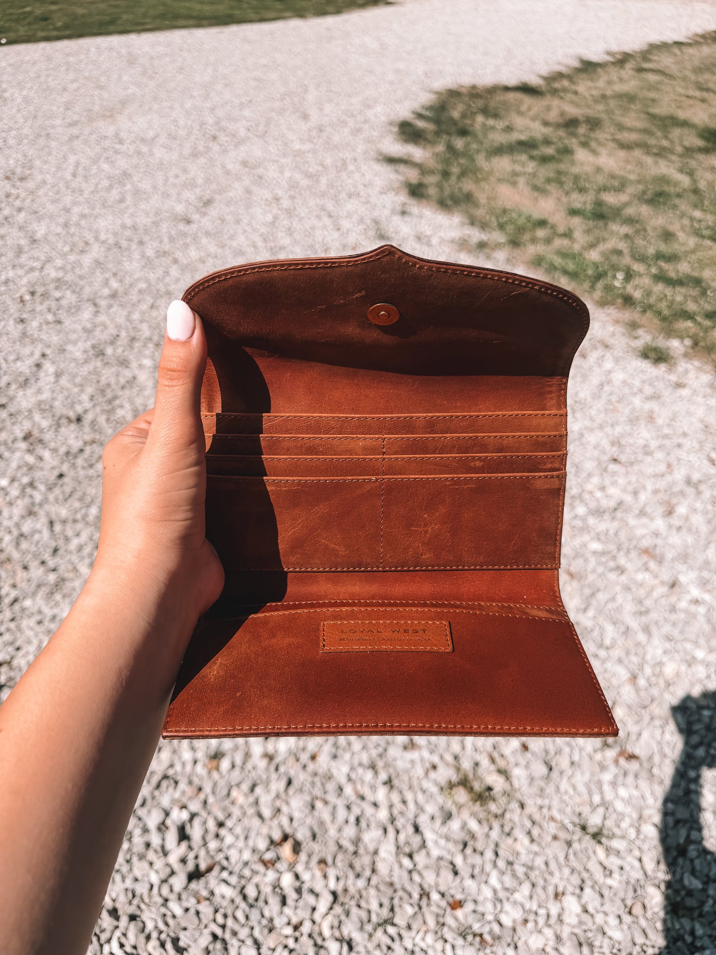 Gloriana Tooled Leather Wallet