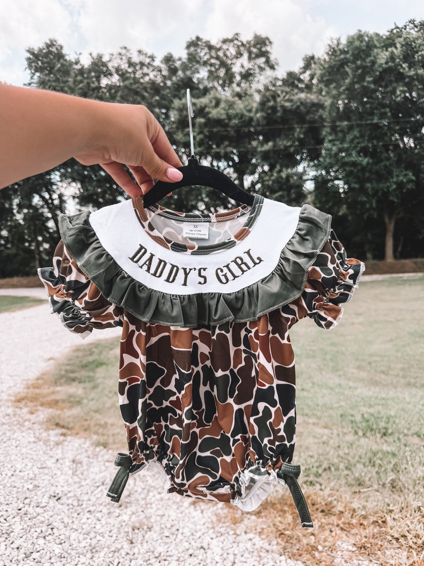 Daddy’s Girl Onesie - Camo