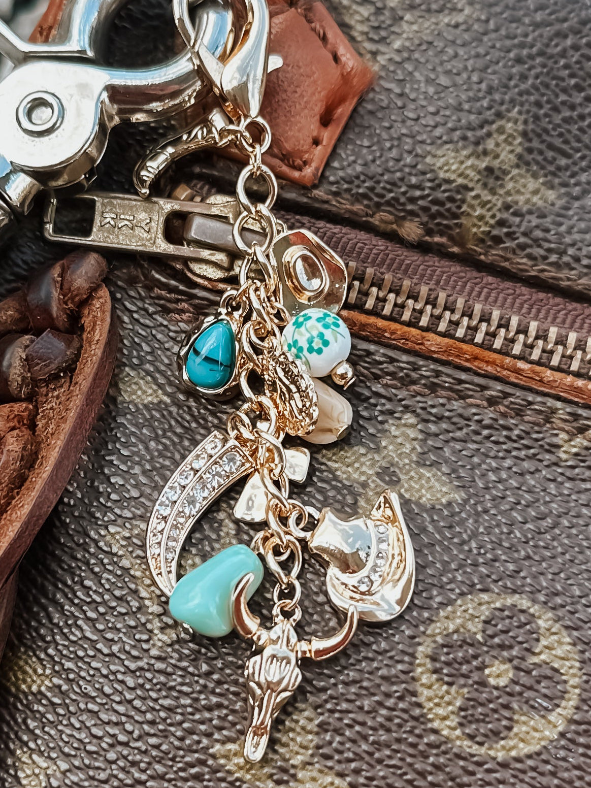 Gold Purse Charm
