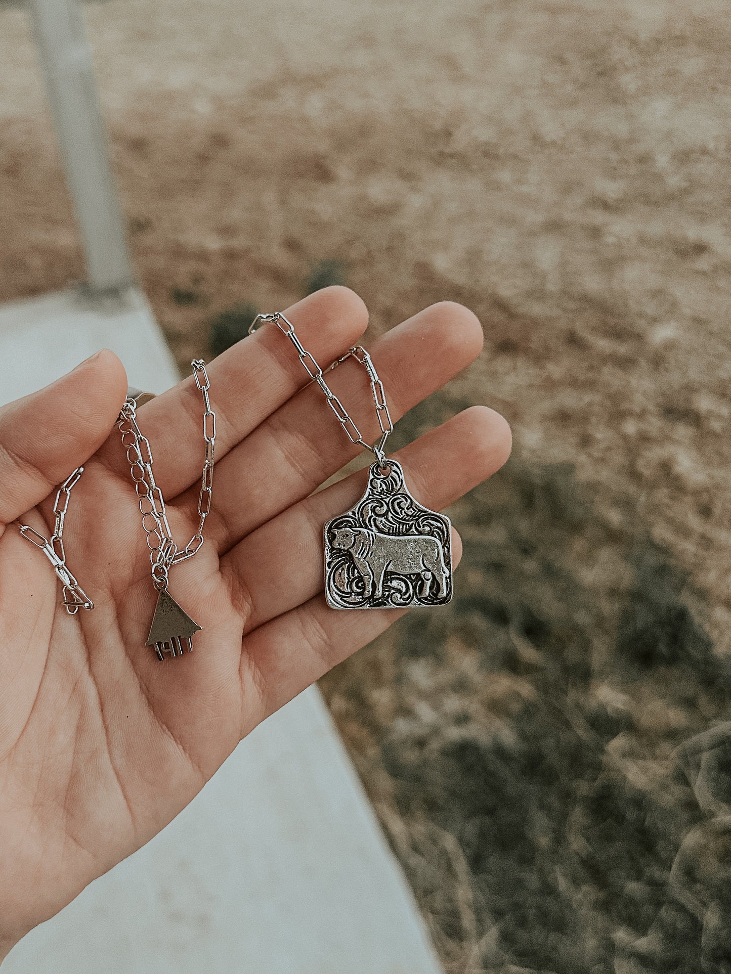 Cowtag Heifer Necklace