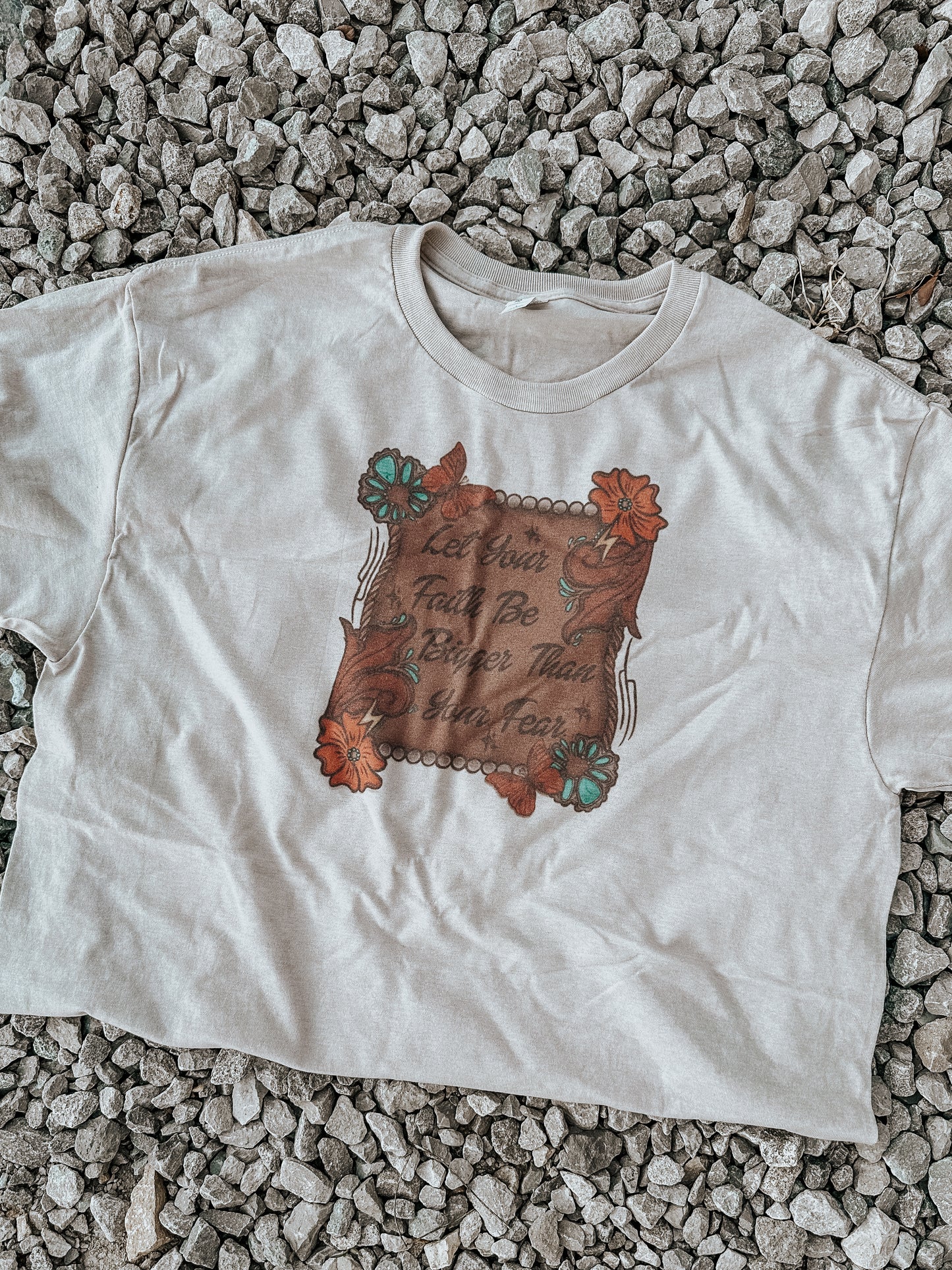 Faith Bigger Than Fear Value Tee