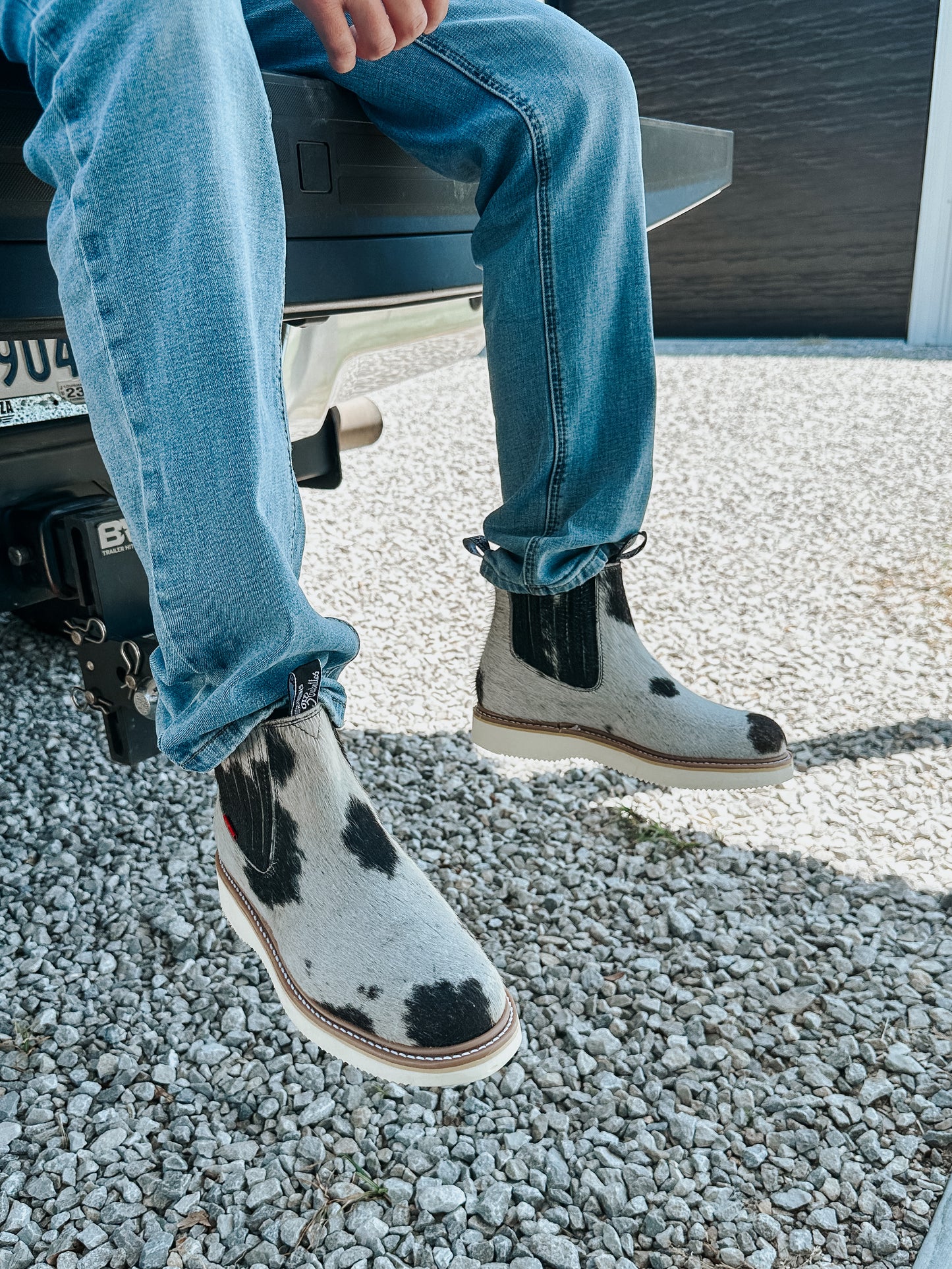Cowhide Lechera Boot in Men