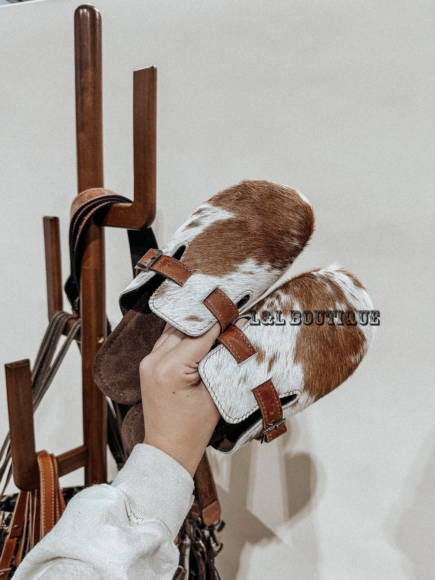 Cowhide Potato Style Shoes