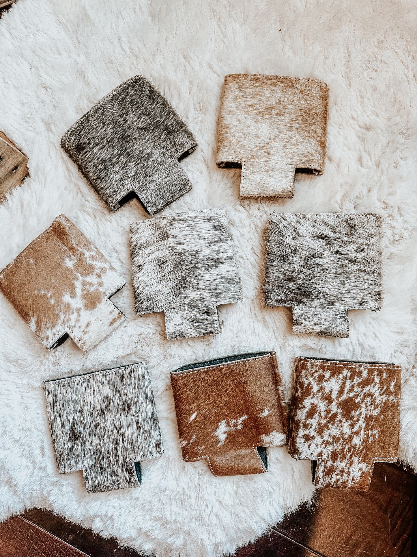 Standard Cowhide Koozie