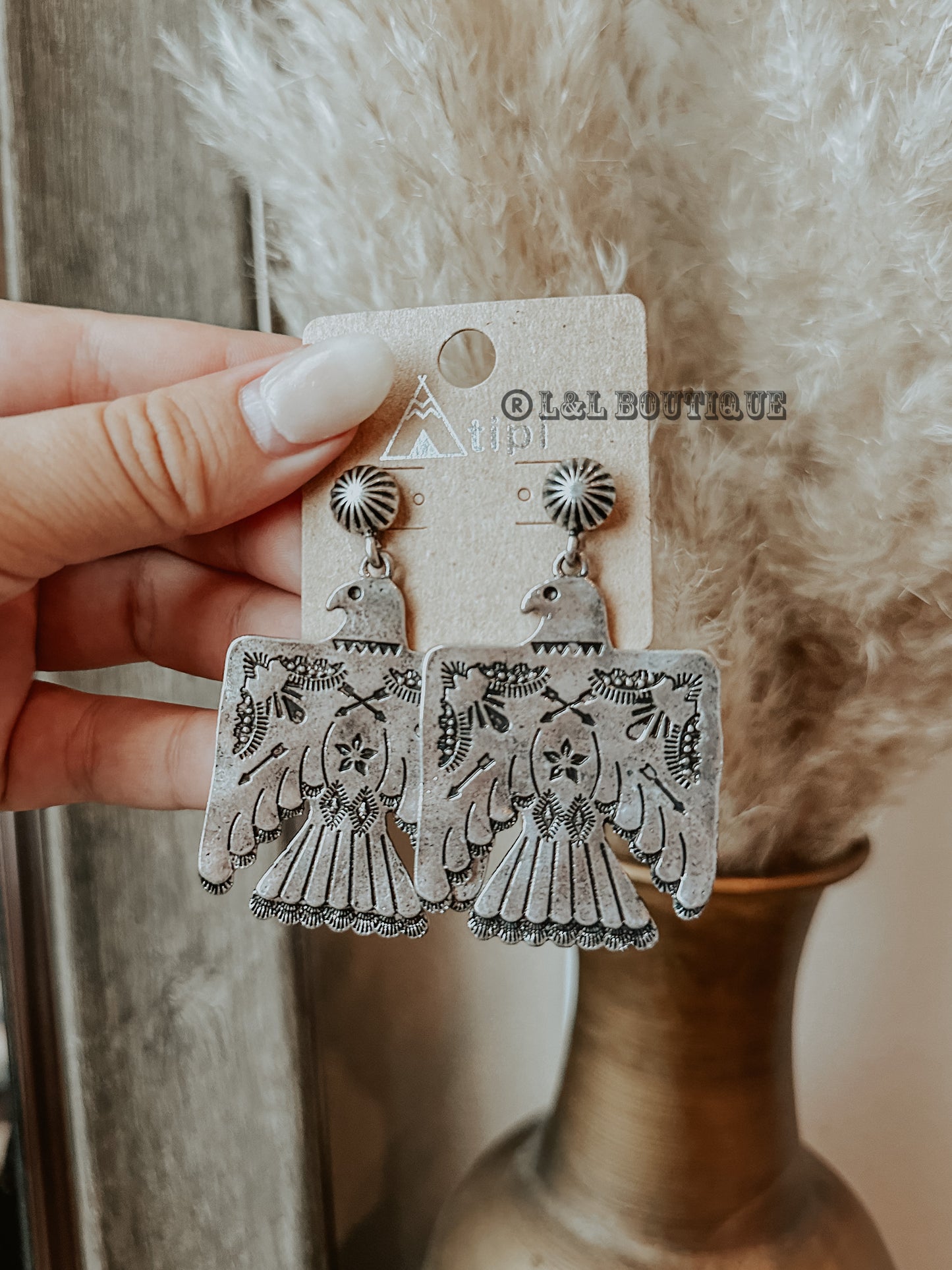 Thunderbird Drop Earrings * Black Friday
