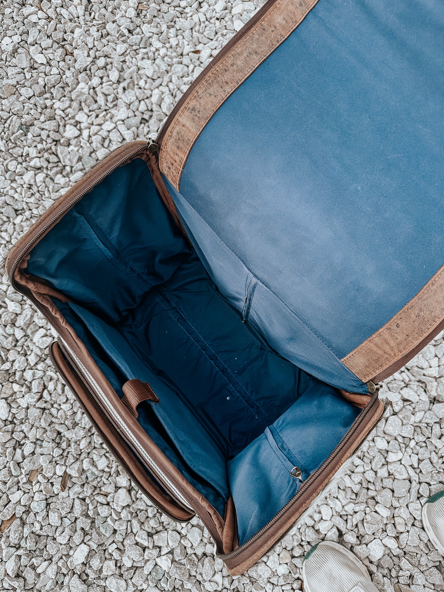 Laredo Cowhide Backpack Suitcase