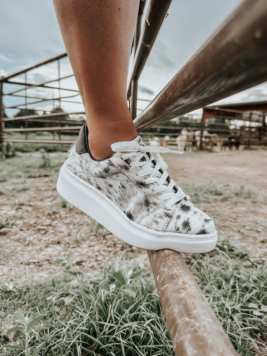 Julia Cowhide Sneakers