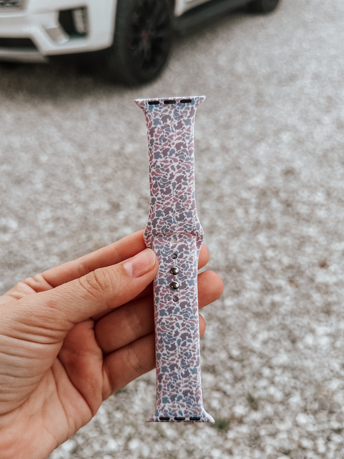 Camo Silicone Watch Band