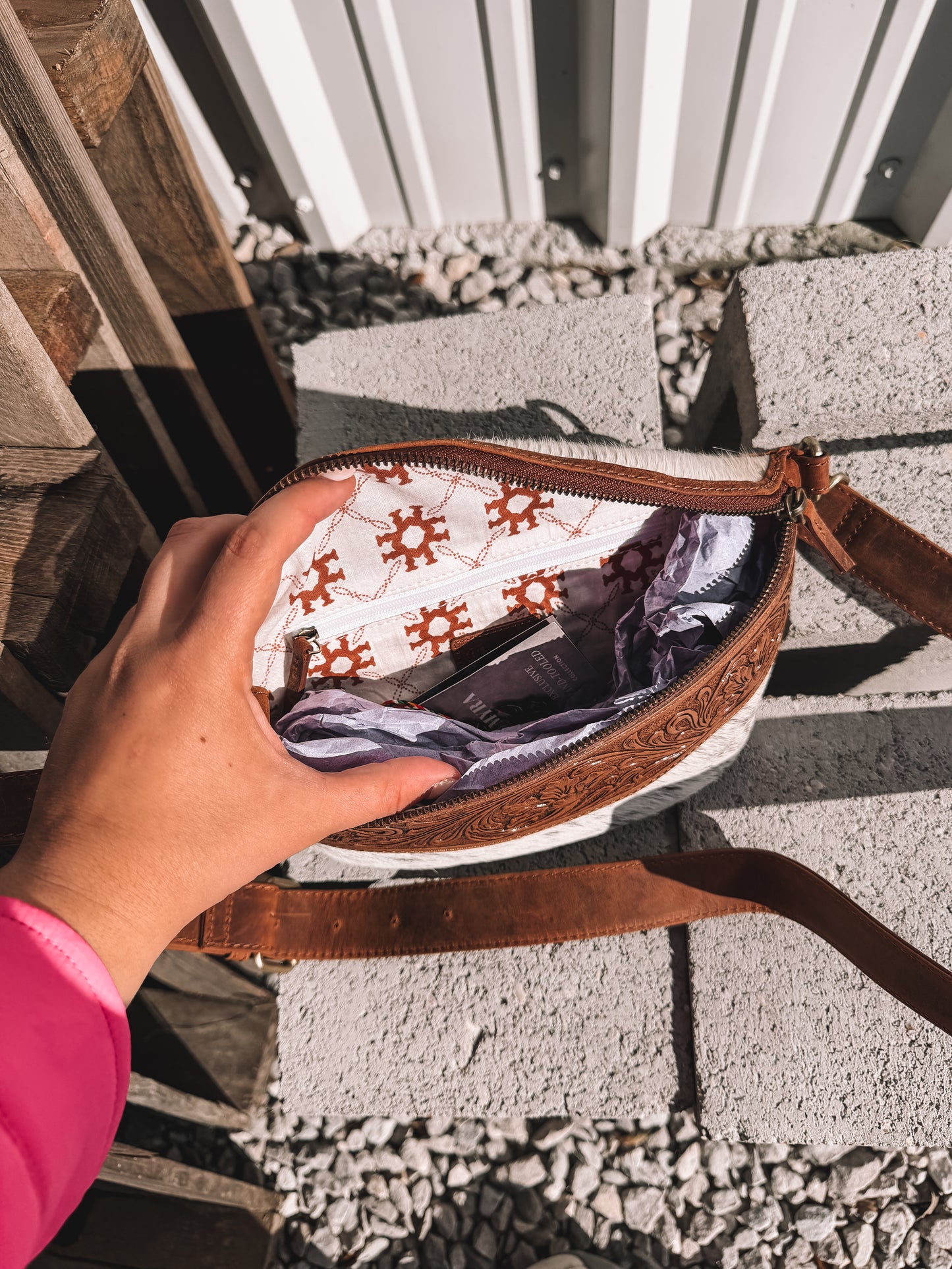 Wildwood Cowhide & Leather Bag