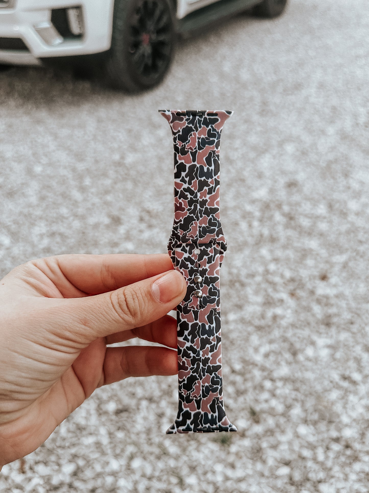 Camo Silicone Watch Band