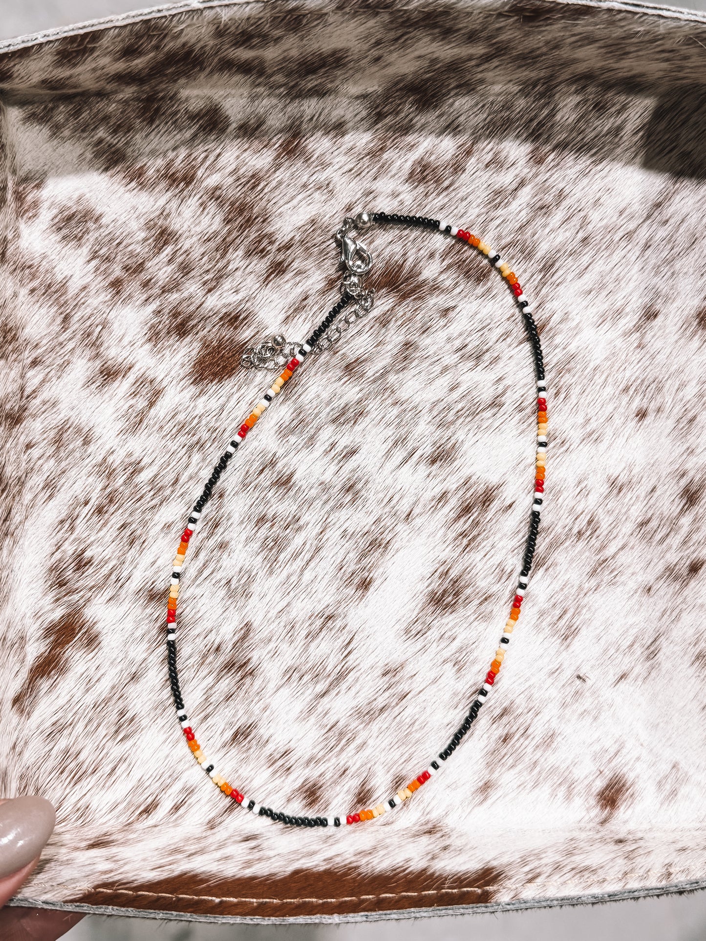 Beaded Choker Necklace