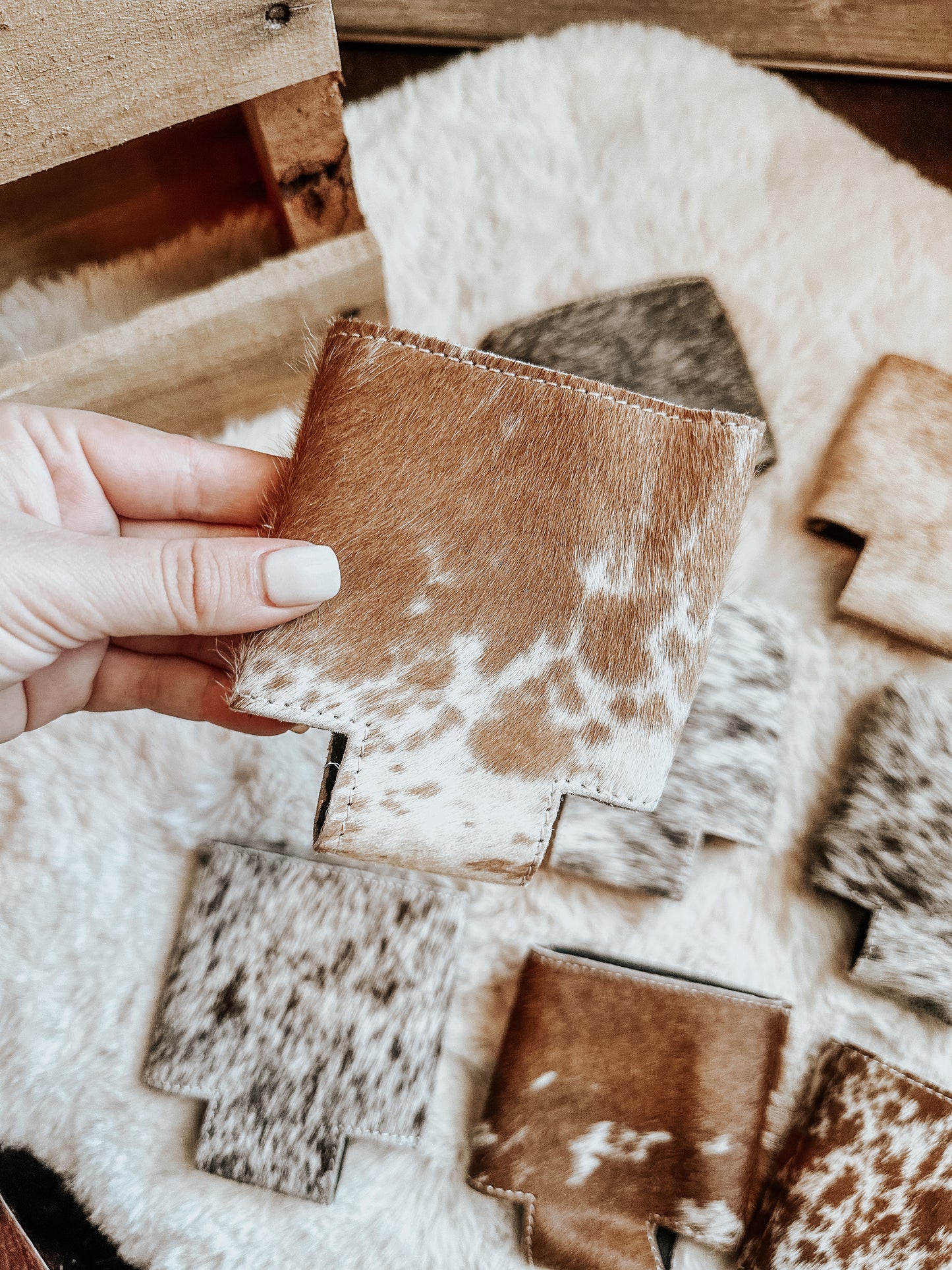 Standard Cowhide Koozie