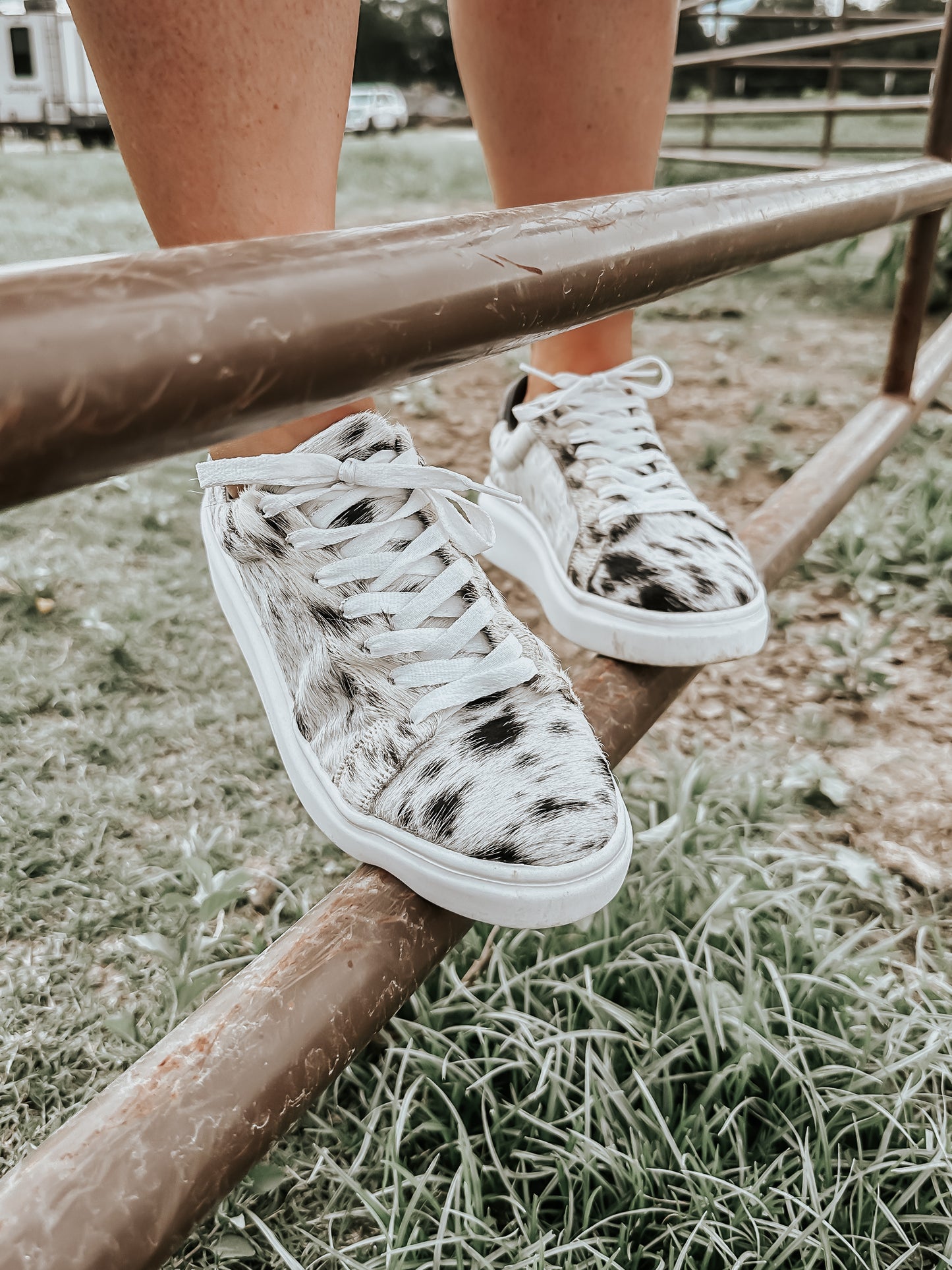 Julia Cowhide Sneakers