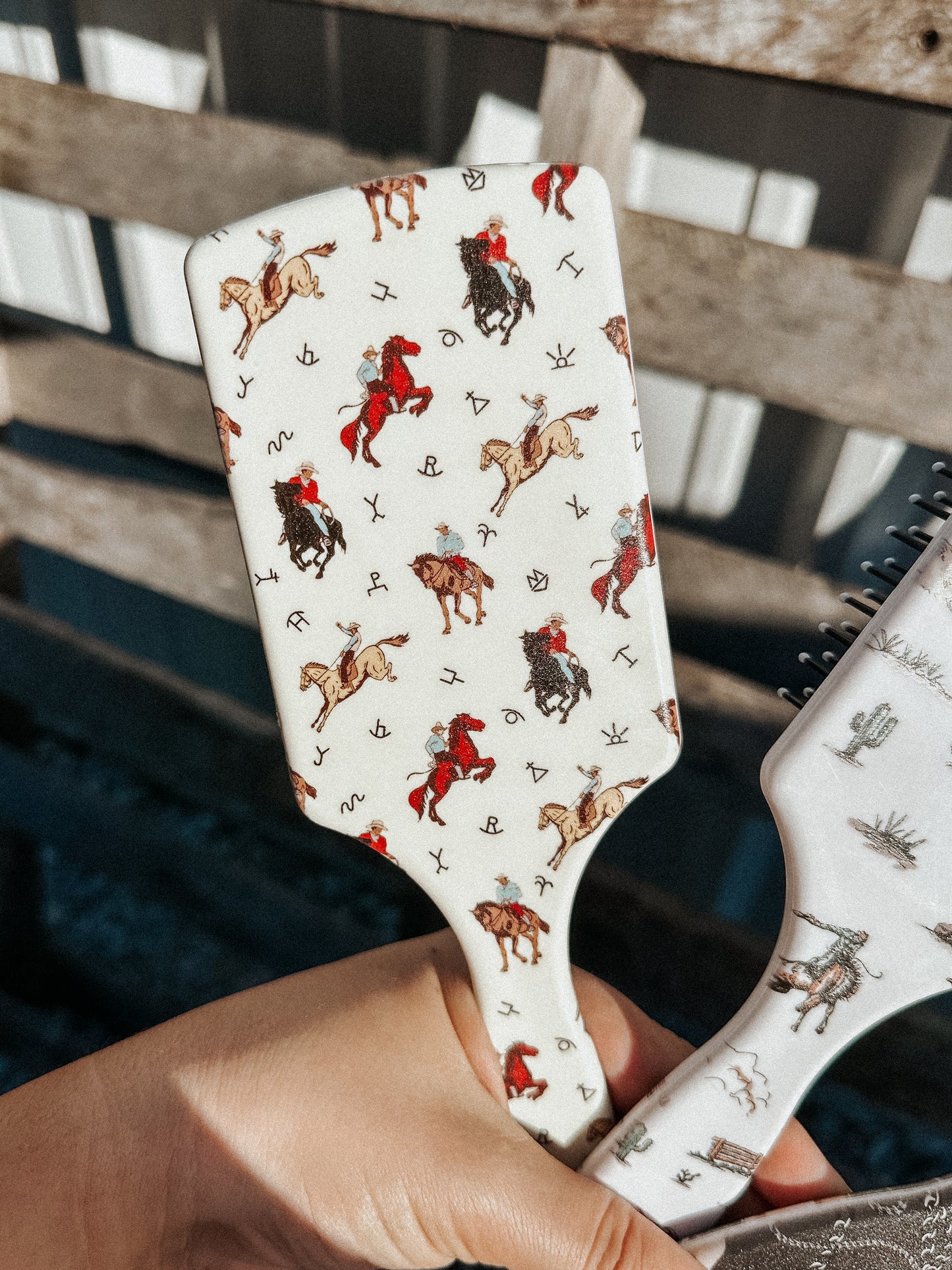 Cowboy Hair Brush