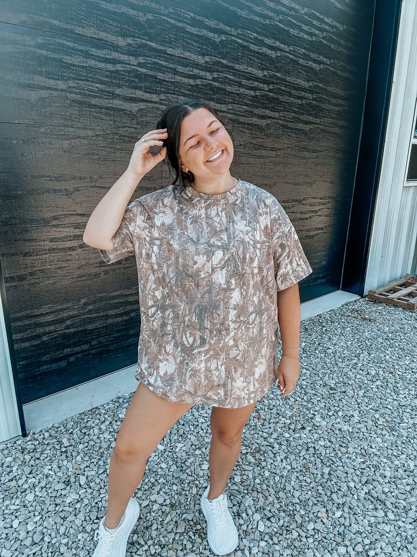 Camo Oversized Tee