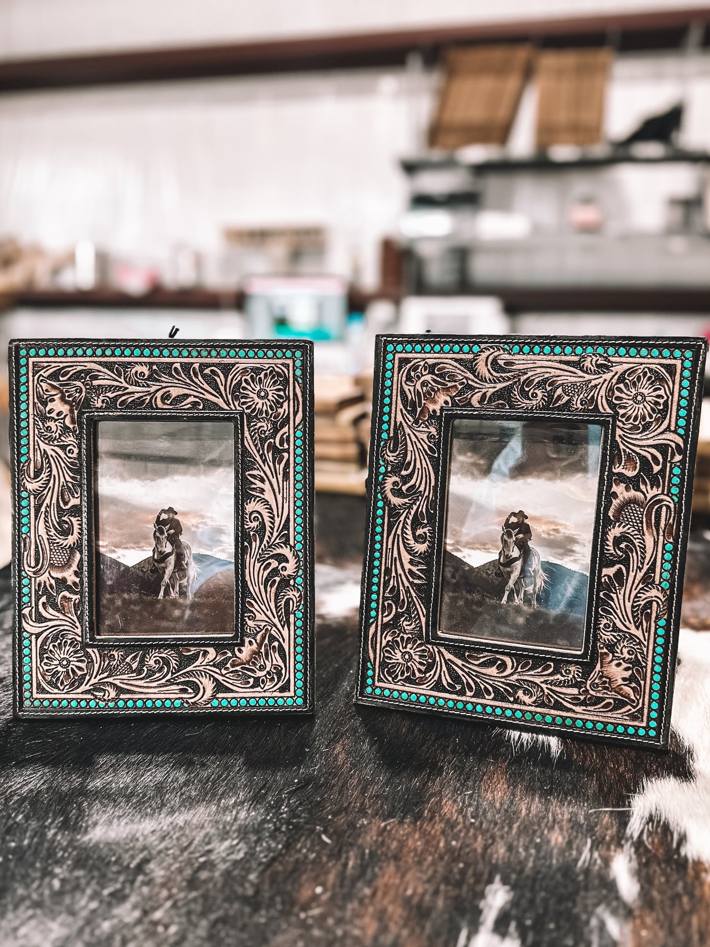 Mesa Leather Picture Frame