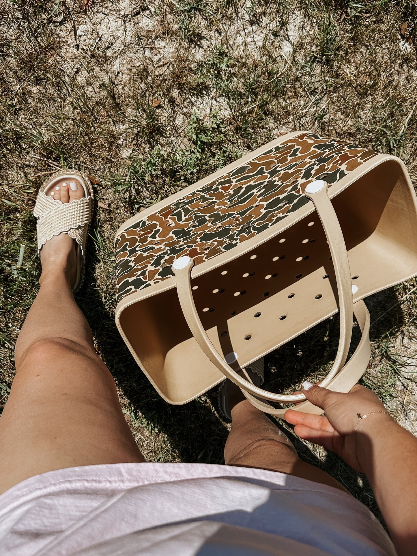 Camo Tote Bag