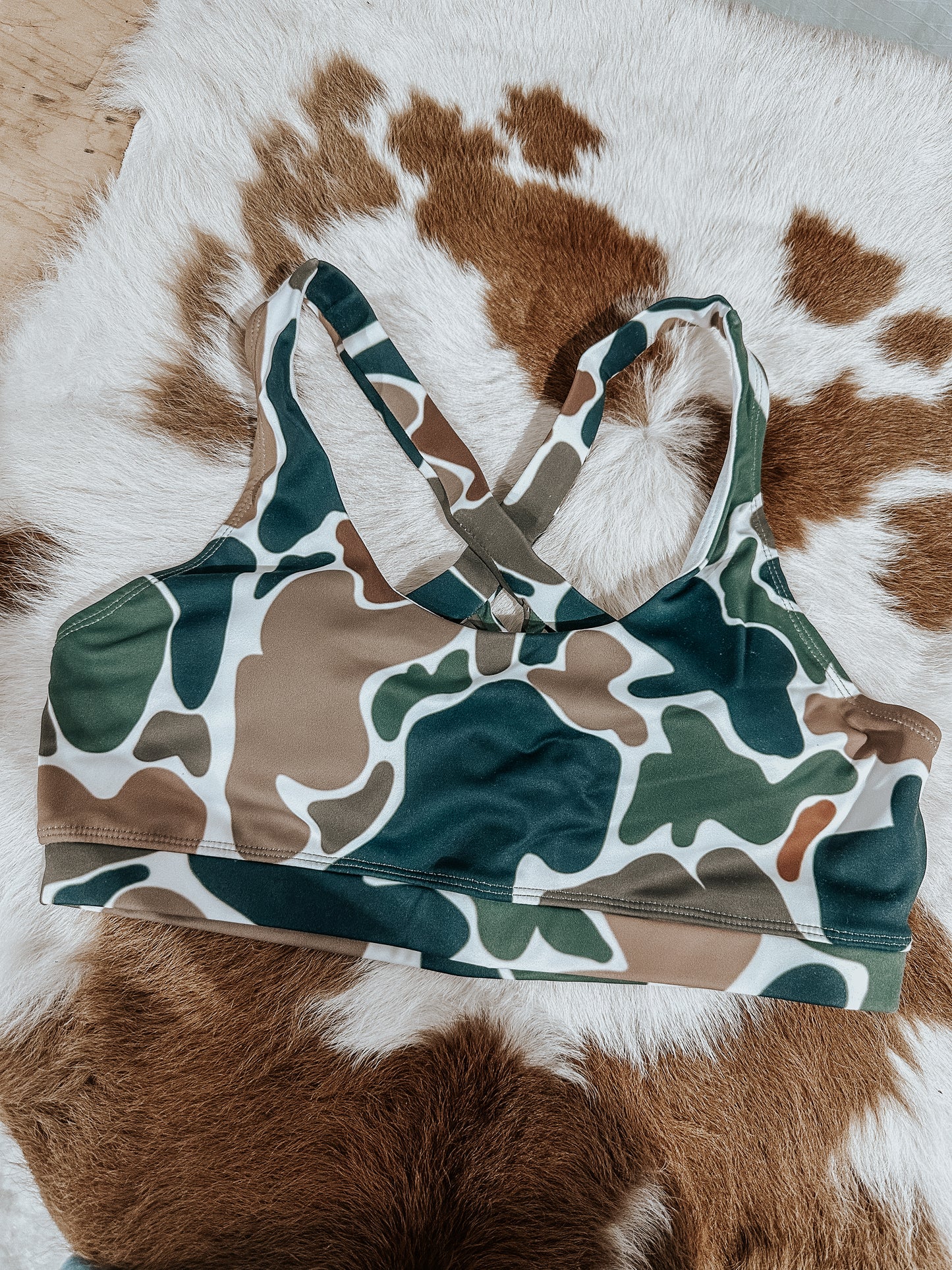 Camo Sports Bra
