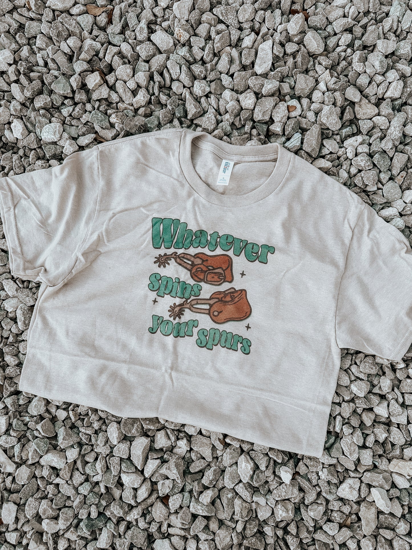 Whatever Spins Your Spurs Value Tee
