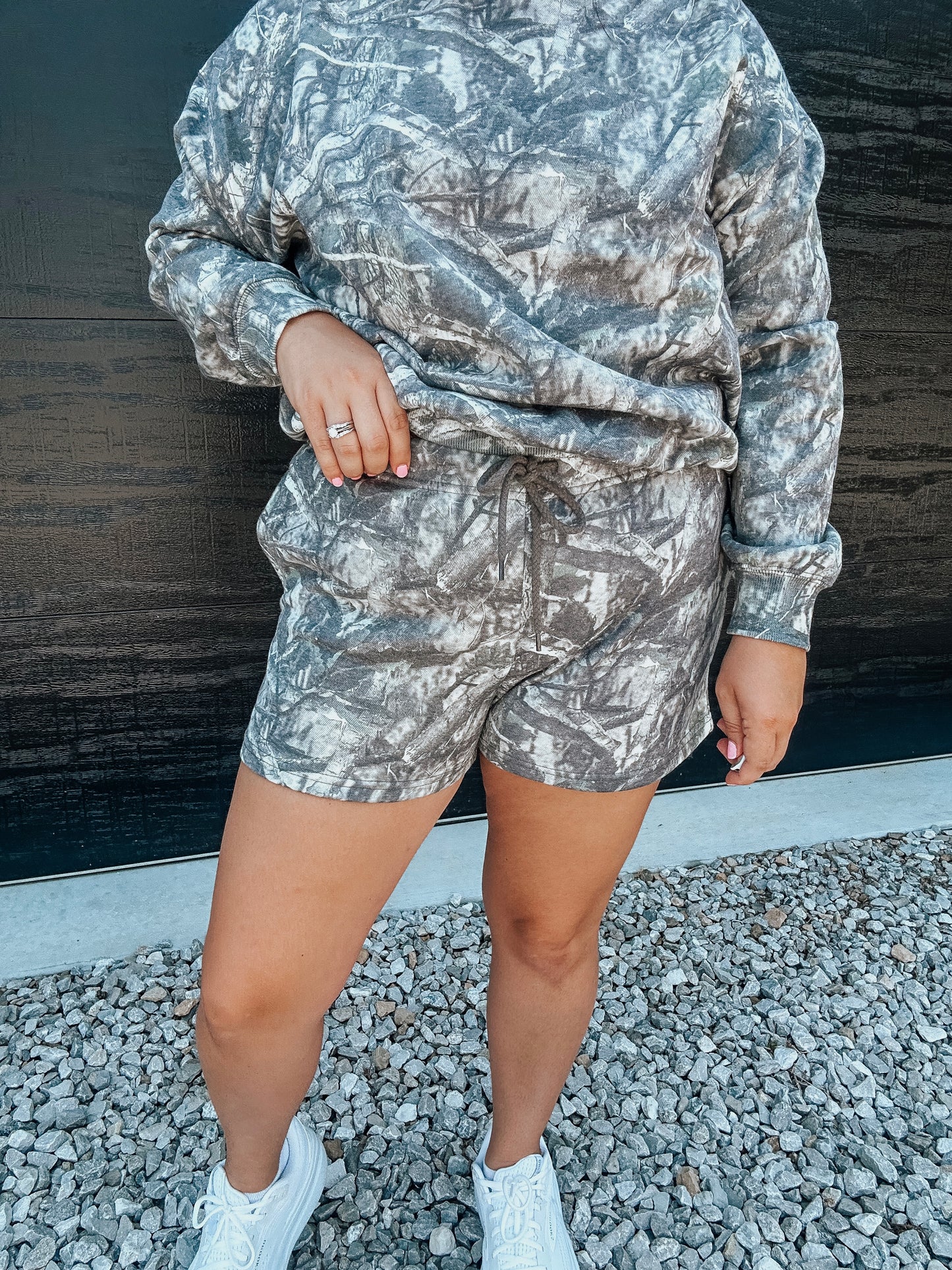 Camo Shorts in Olive