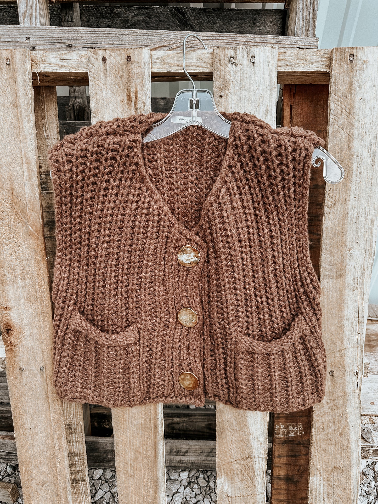 Chunky Knit Sweater Top