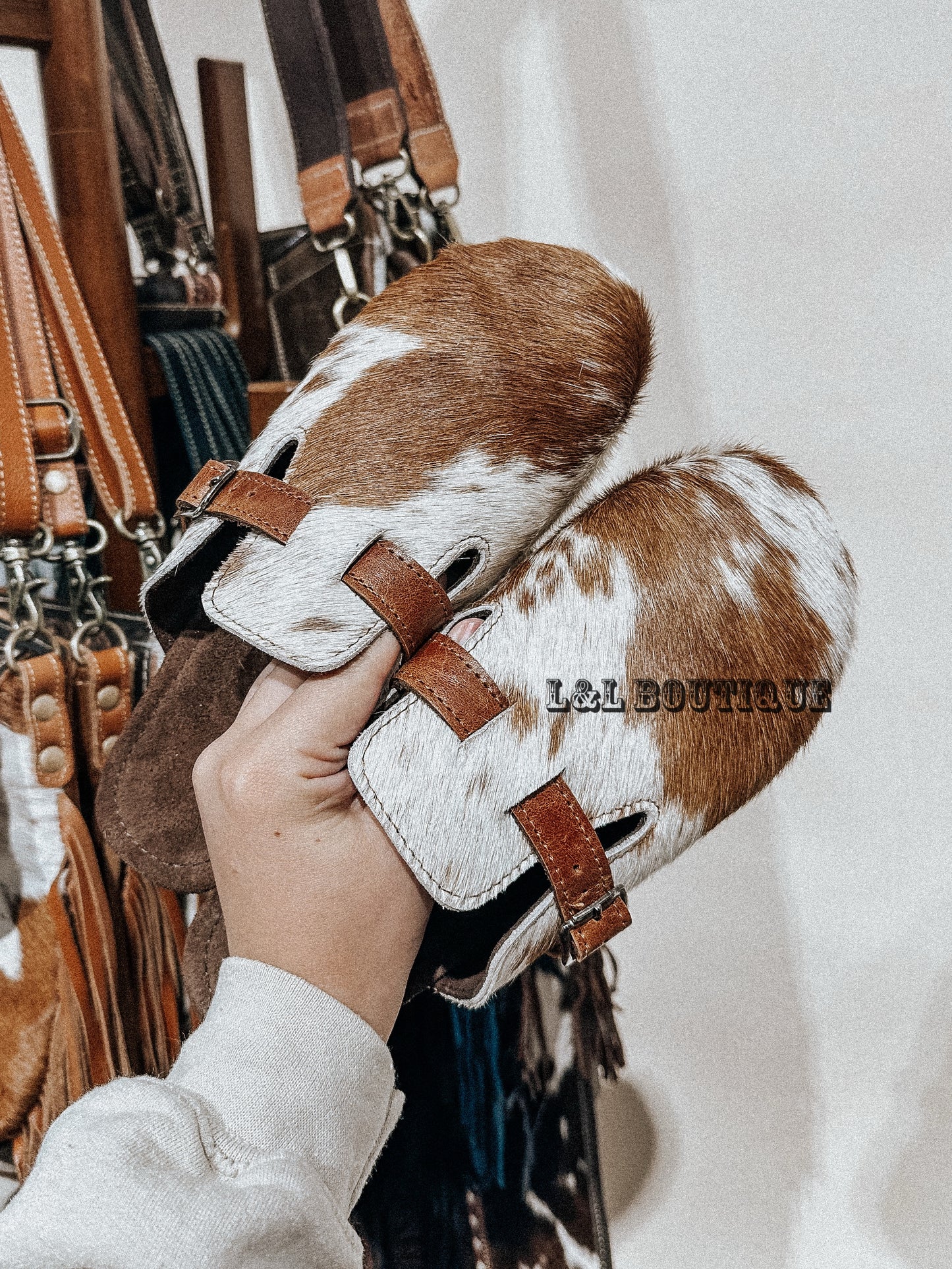Cowhide Potato Style Shoes