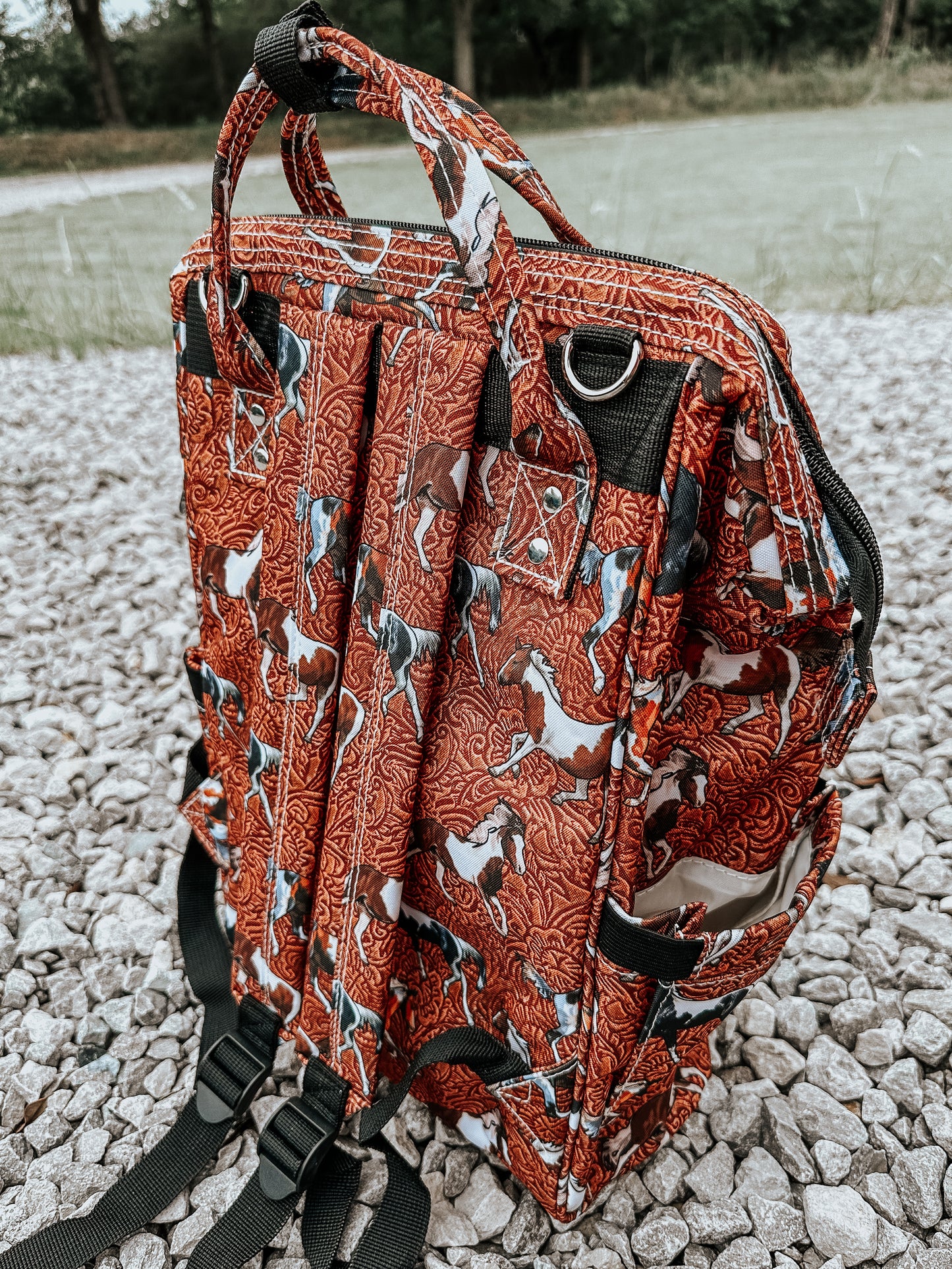 Horsin and Toolin Diaper Bag