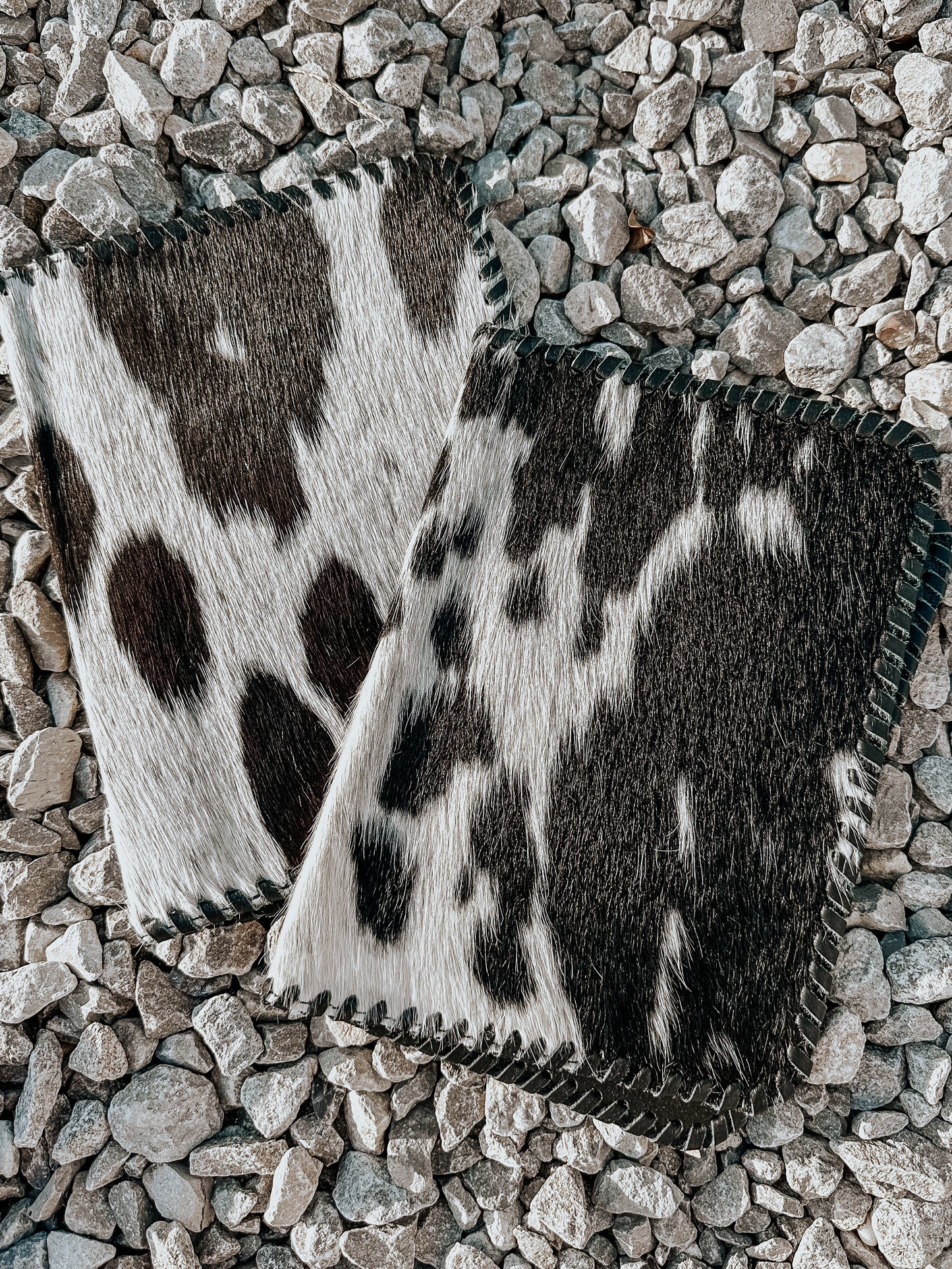Cowhide Buckstitch Bible Cover