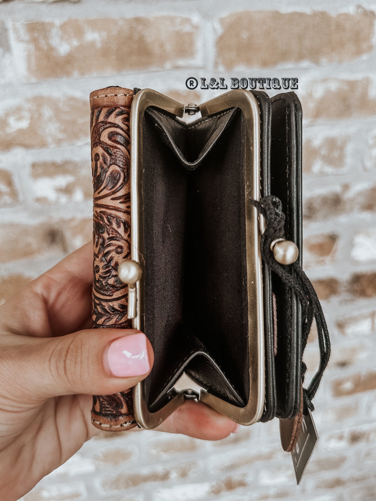 Mirage Tooled Leather Wallet